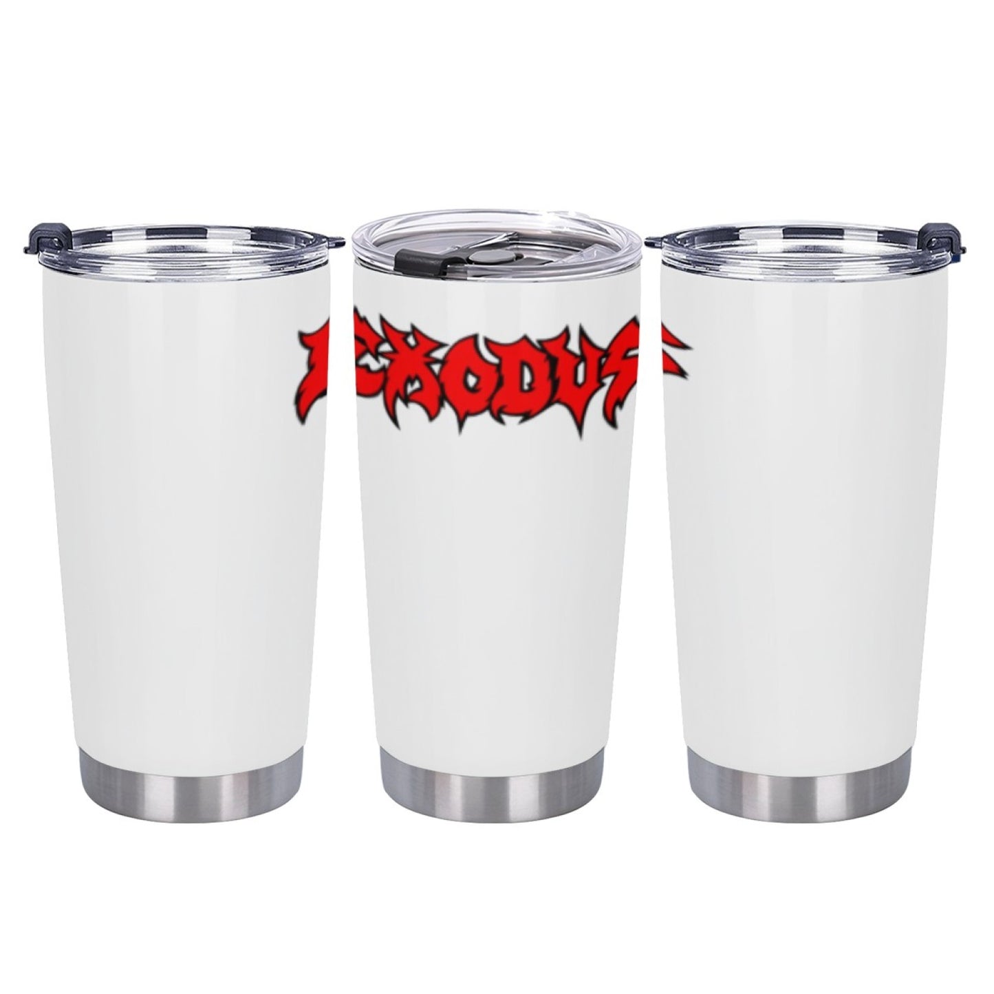 Insulated Stainless Steel Picnic Tumbler - Stylish Graphic Design Cup