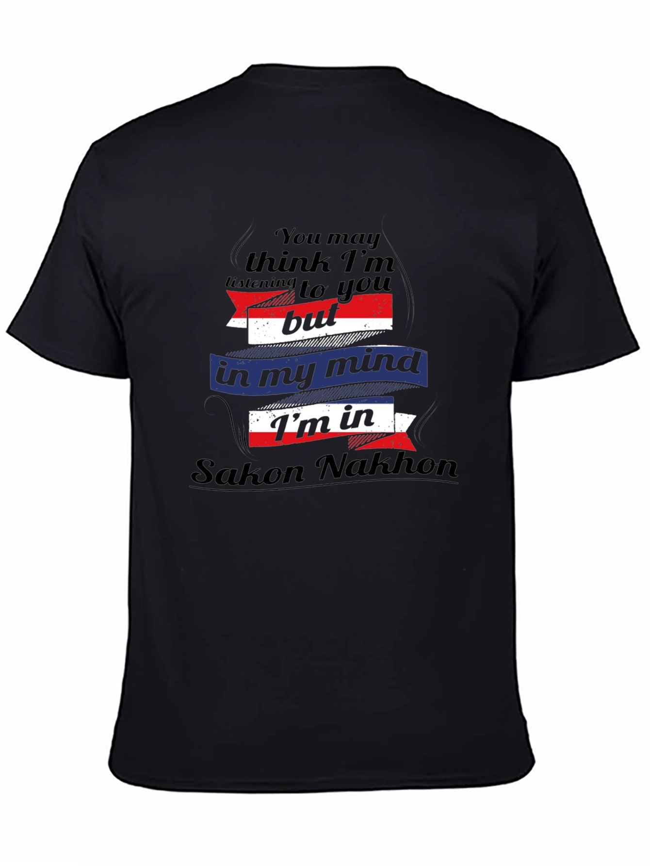 Sakon Nakhon Mind Black T-Shirt