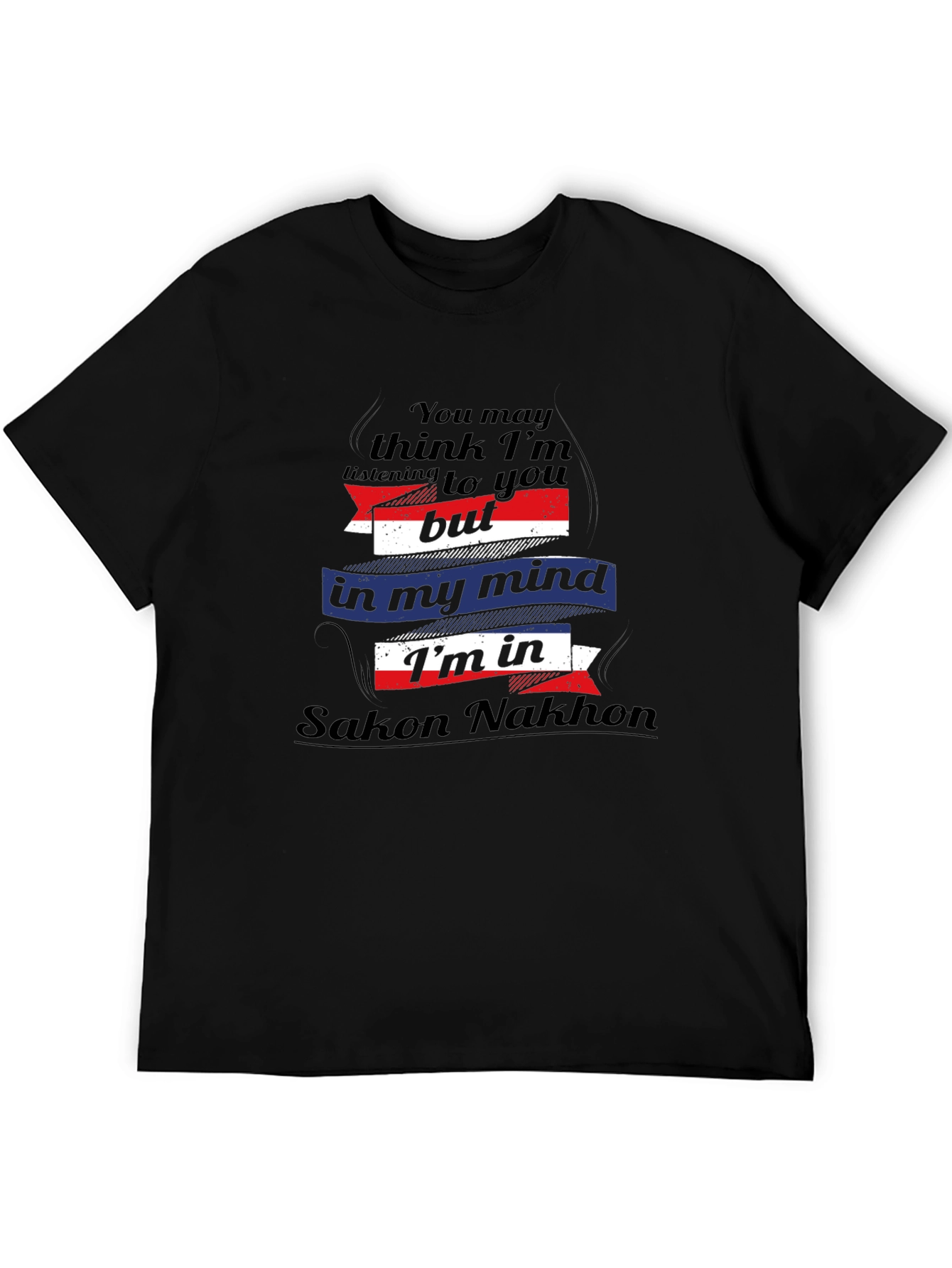 Sakon Nakhon Mind Black T-Shirt