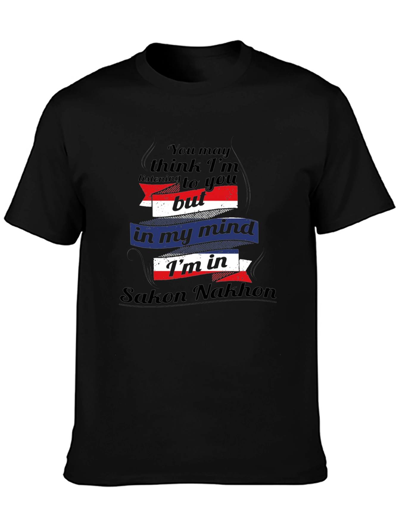 Sakon Nakhon Mind Black T-Shirt