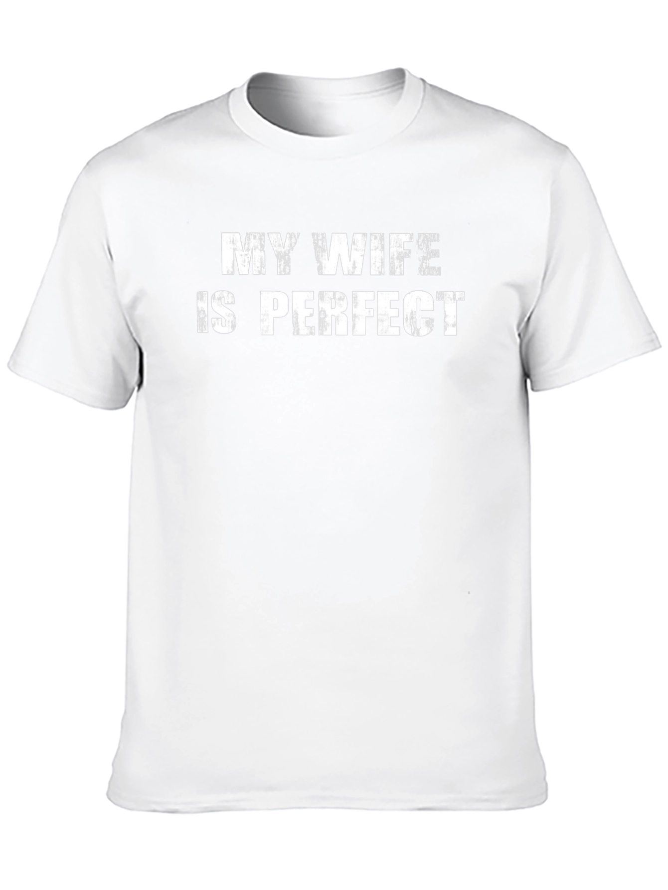 My Wife is Perfect Black Graphic Tee