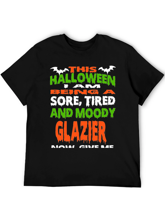 Halloween Sore Tired Moody Glazier T-Shirt