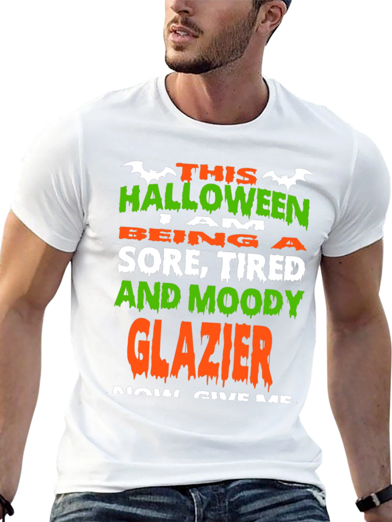 Halloween Sore Tired Moody Glazier T-Shirt