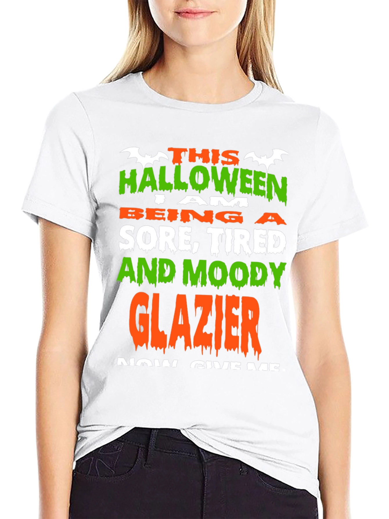 Halloween Sore Tired Moody Glazier T-Shirt