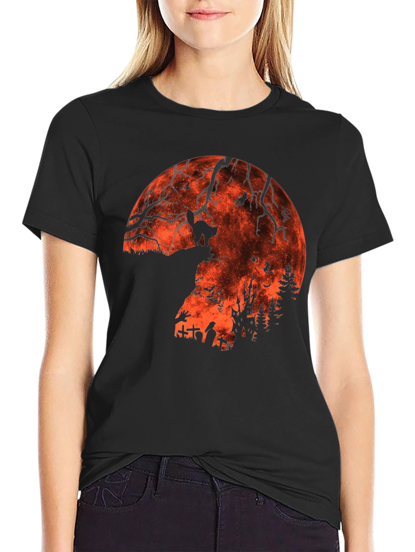 Halloween Moon T-Shirt