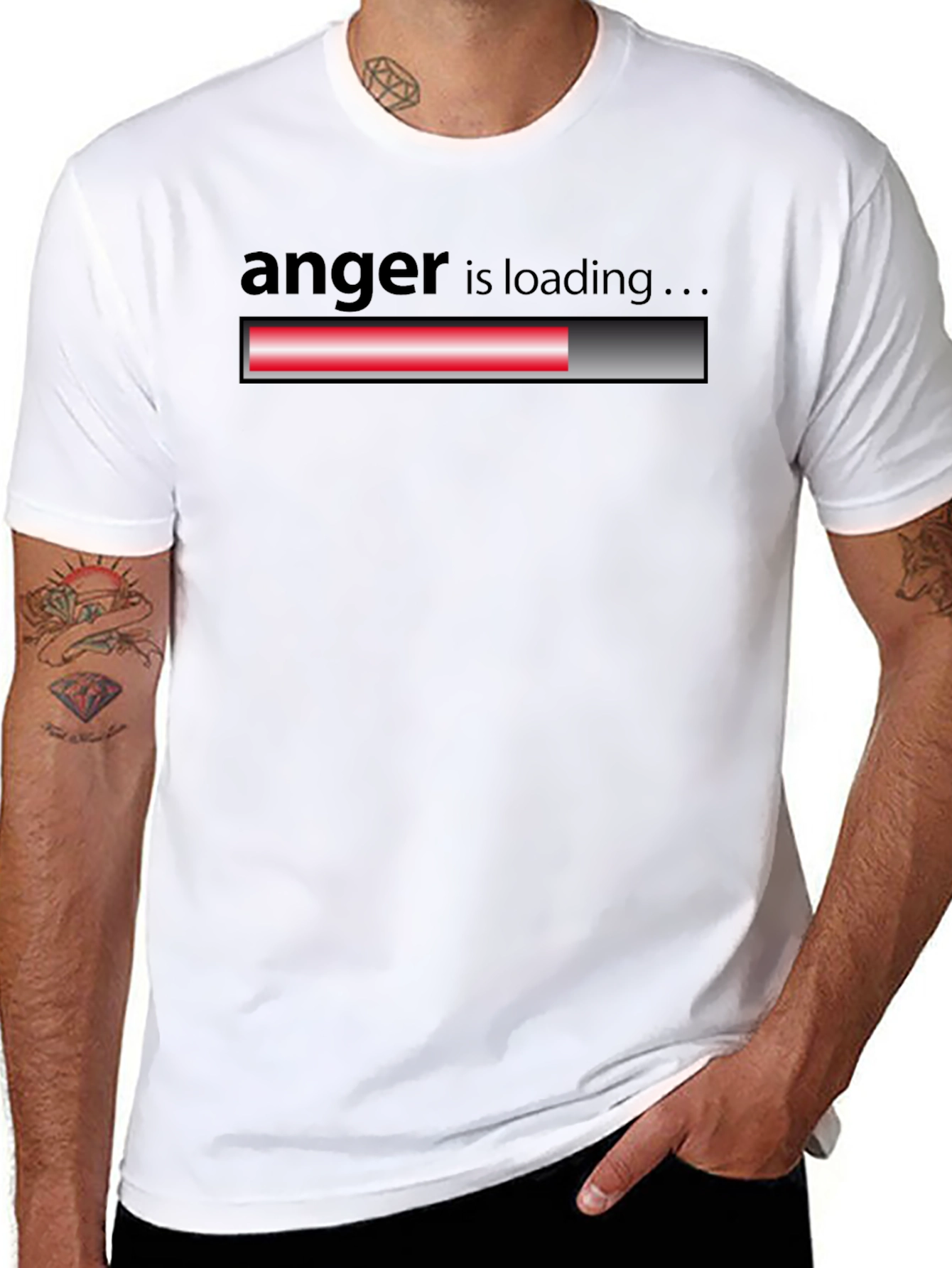 Anger is Loading T-Shirt - Funny Novelty Tee