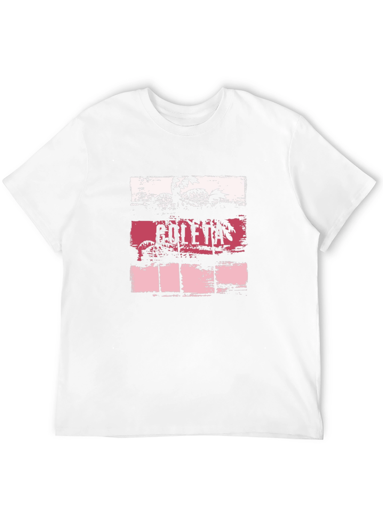 Goleta Palm Tree Graphic T-Shirt - Black