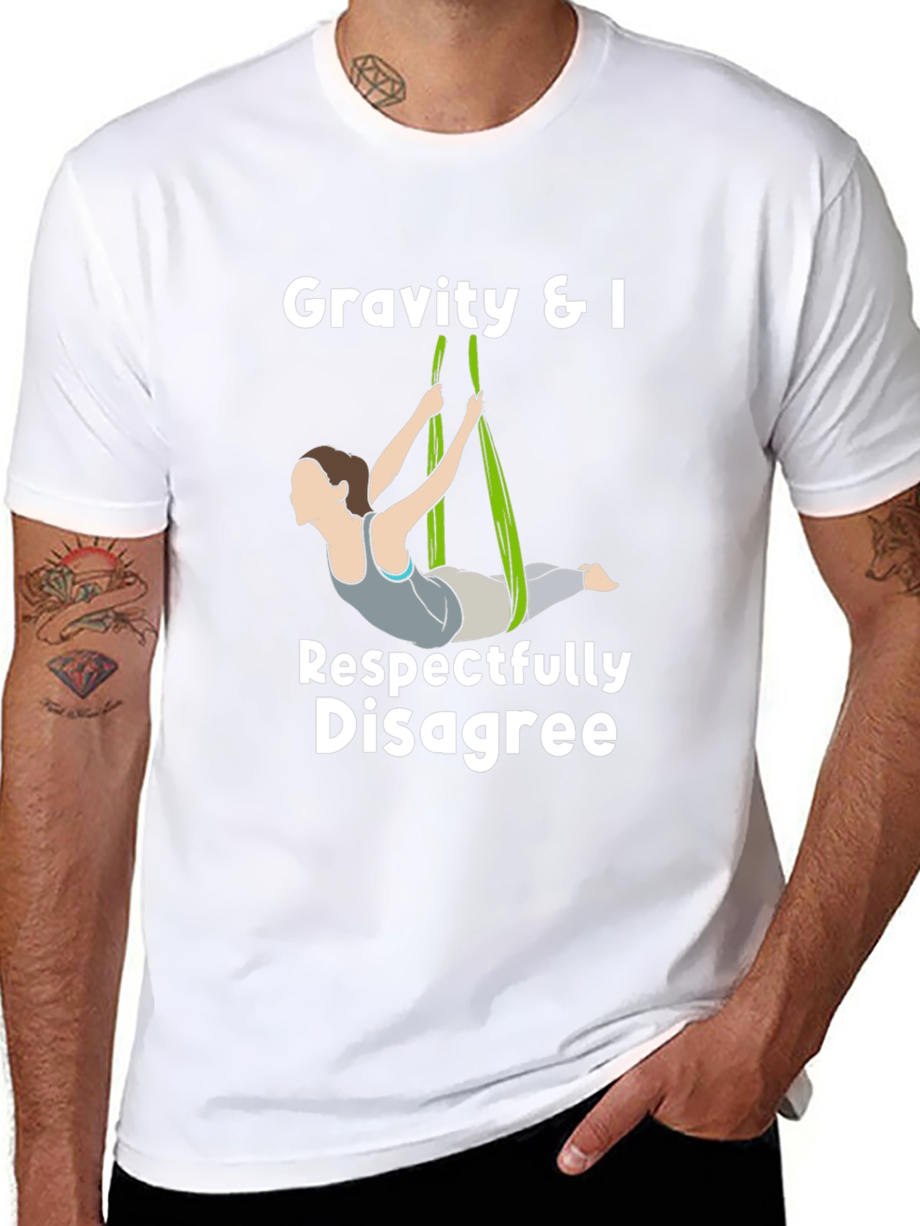 Gravity & I Respectfully Disagree T-Shirt