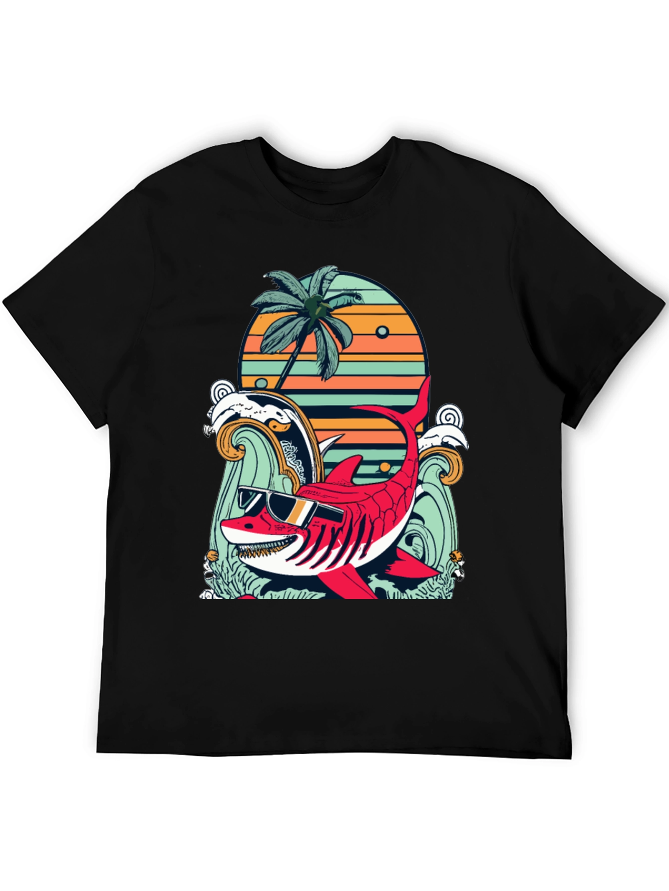 Cool Shark Summer Graphic Tee