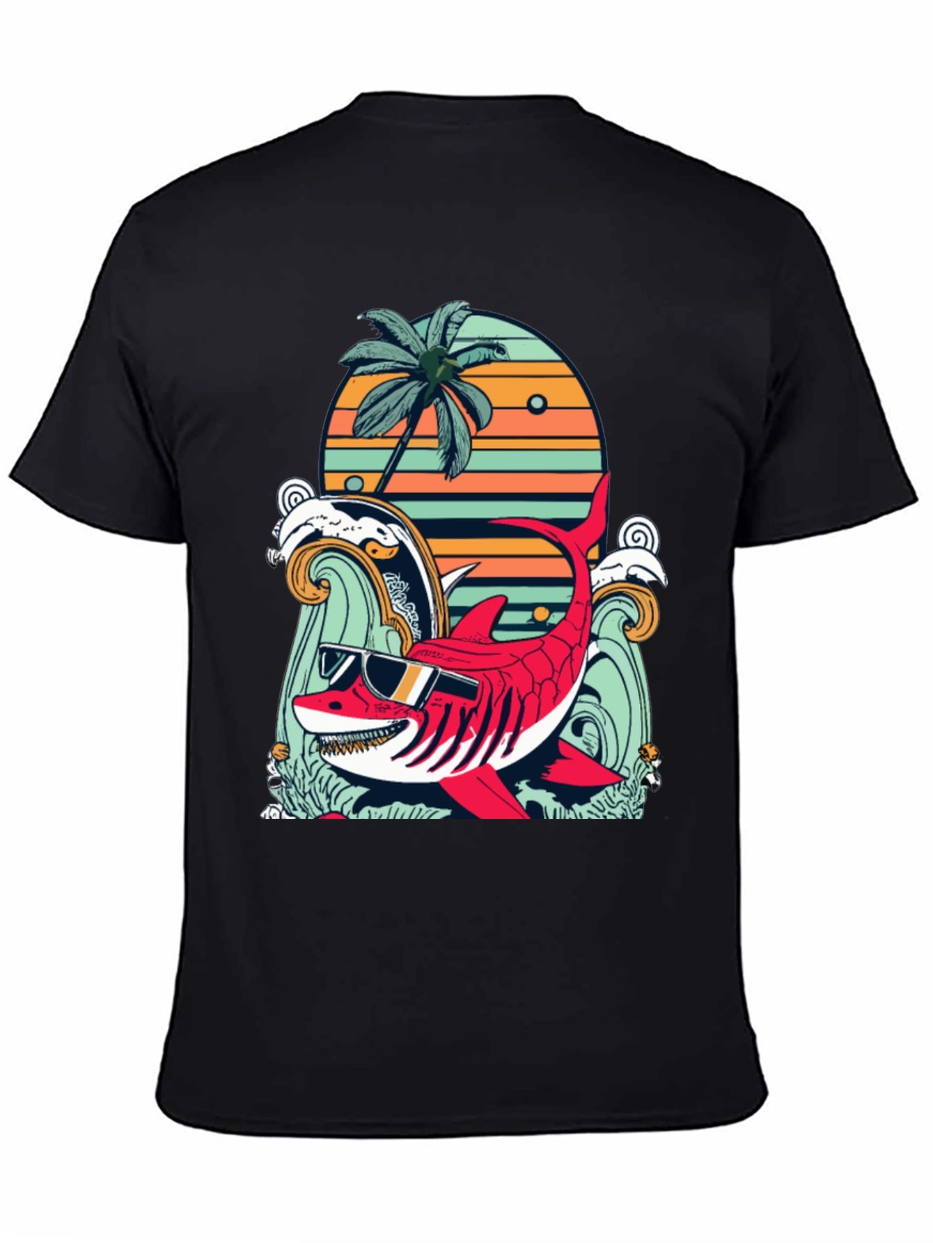 Cool Shark Summer Graphic Tee