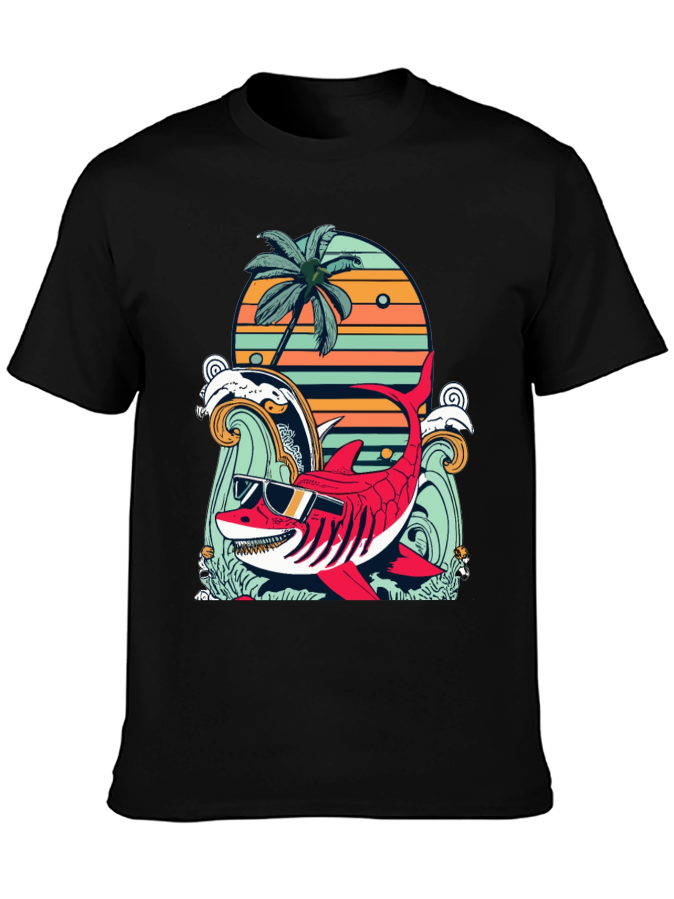 Cool Shark Summer Graphic Tee