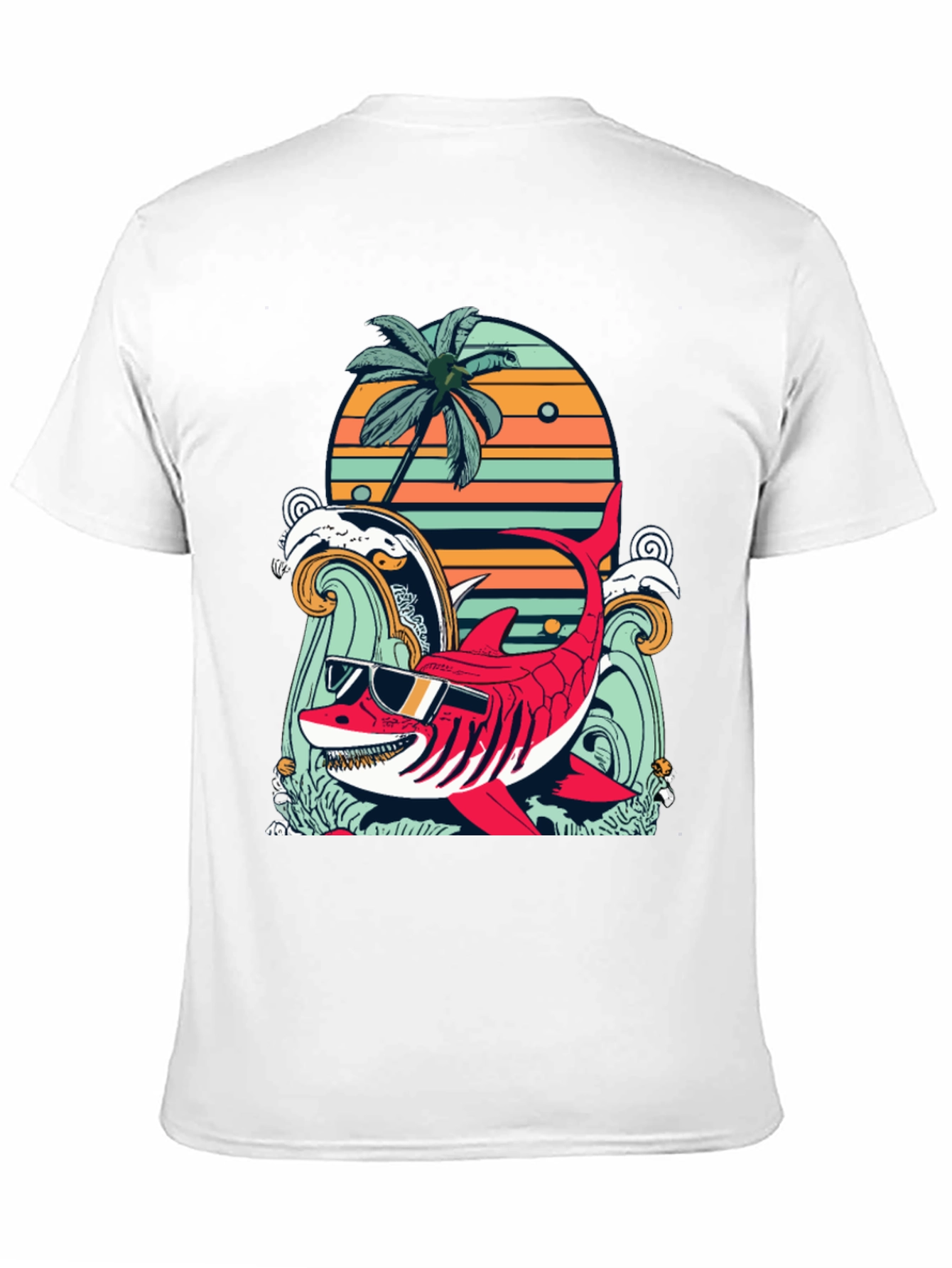Cool Shark Summer Graphic Tee