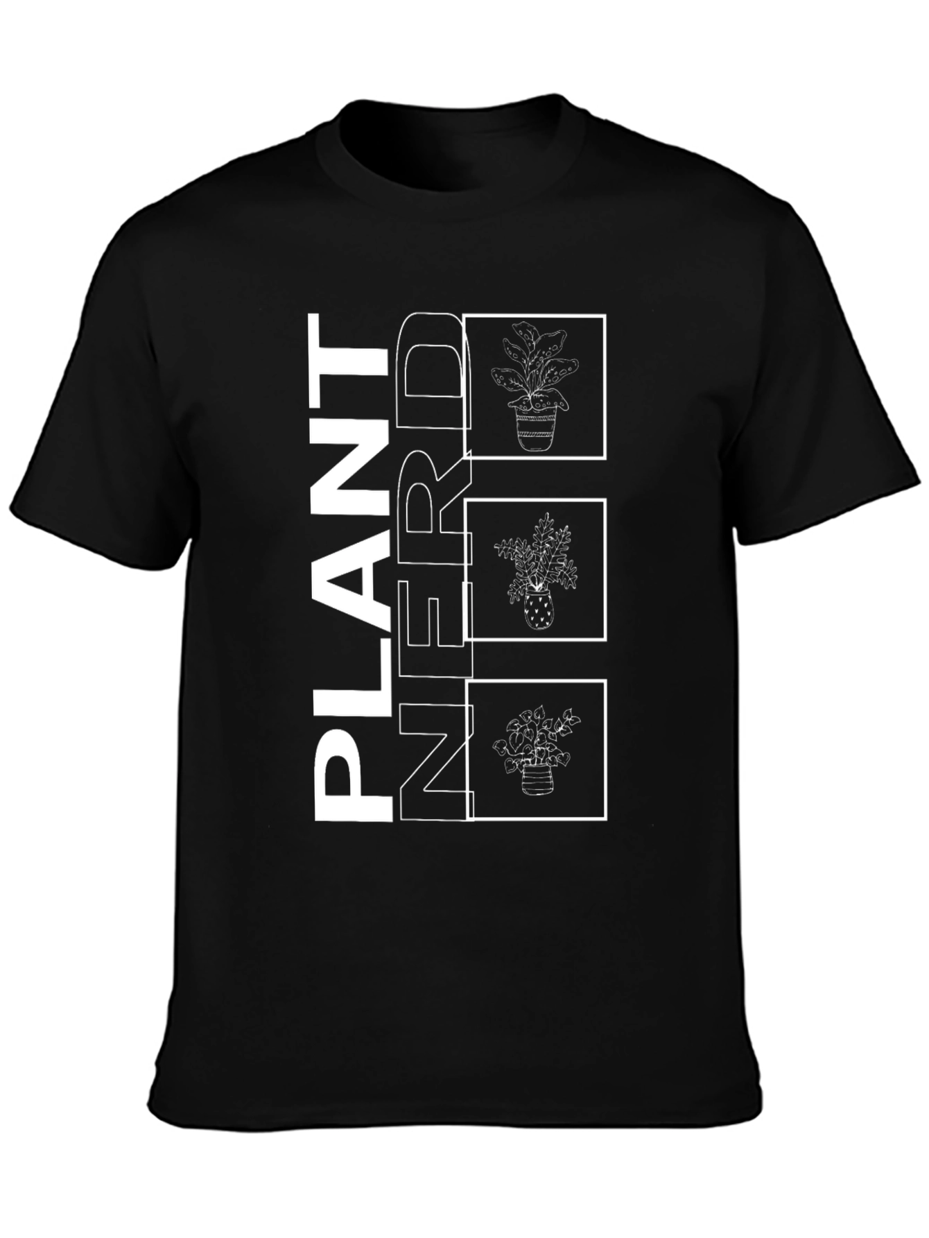 Plant Nerd Graphic T-Shirt - Stylish Botany Tee
