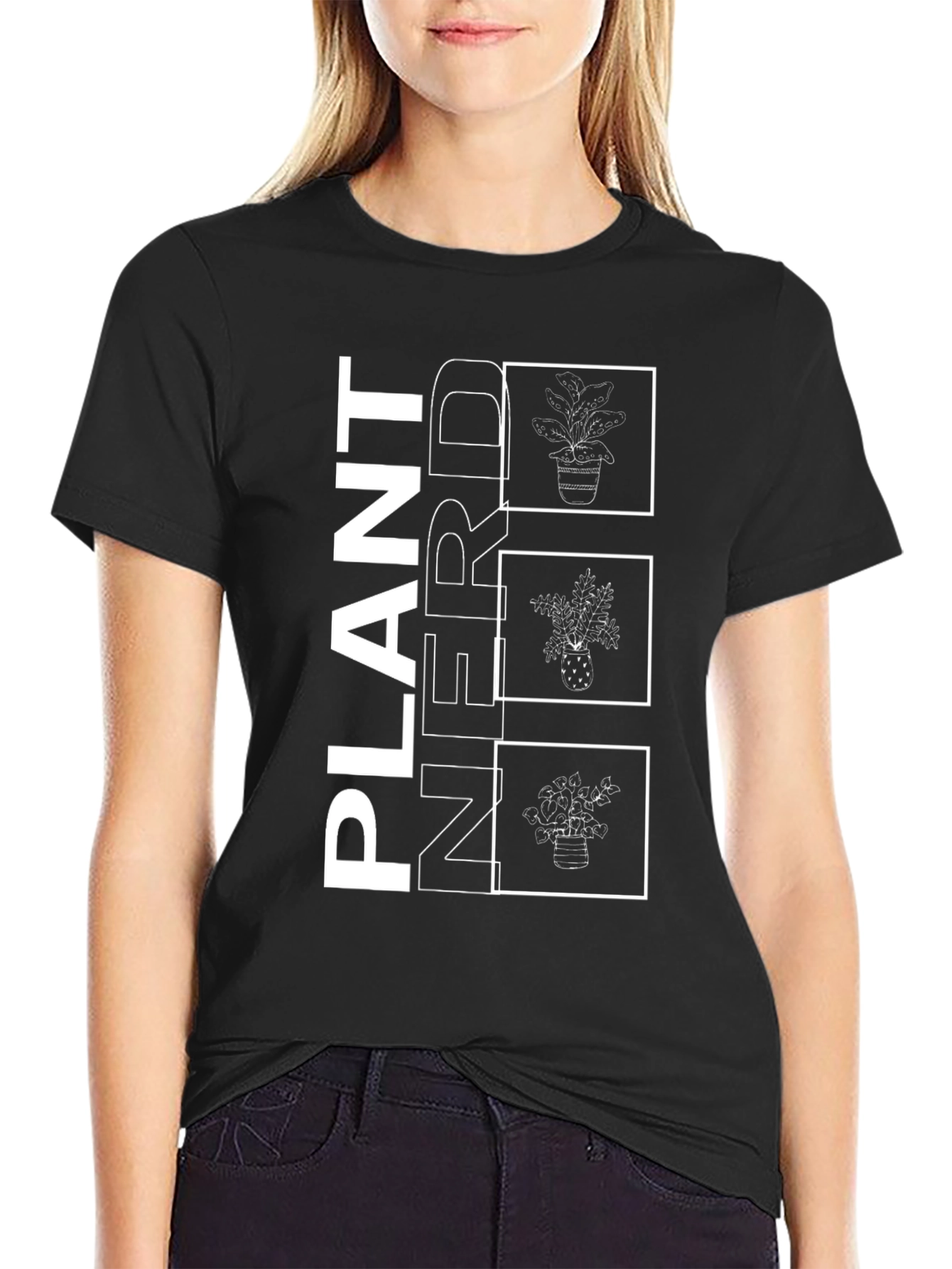 Plant Nerd Graphic T-Shirt - Stylish Botany Tee