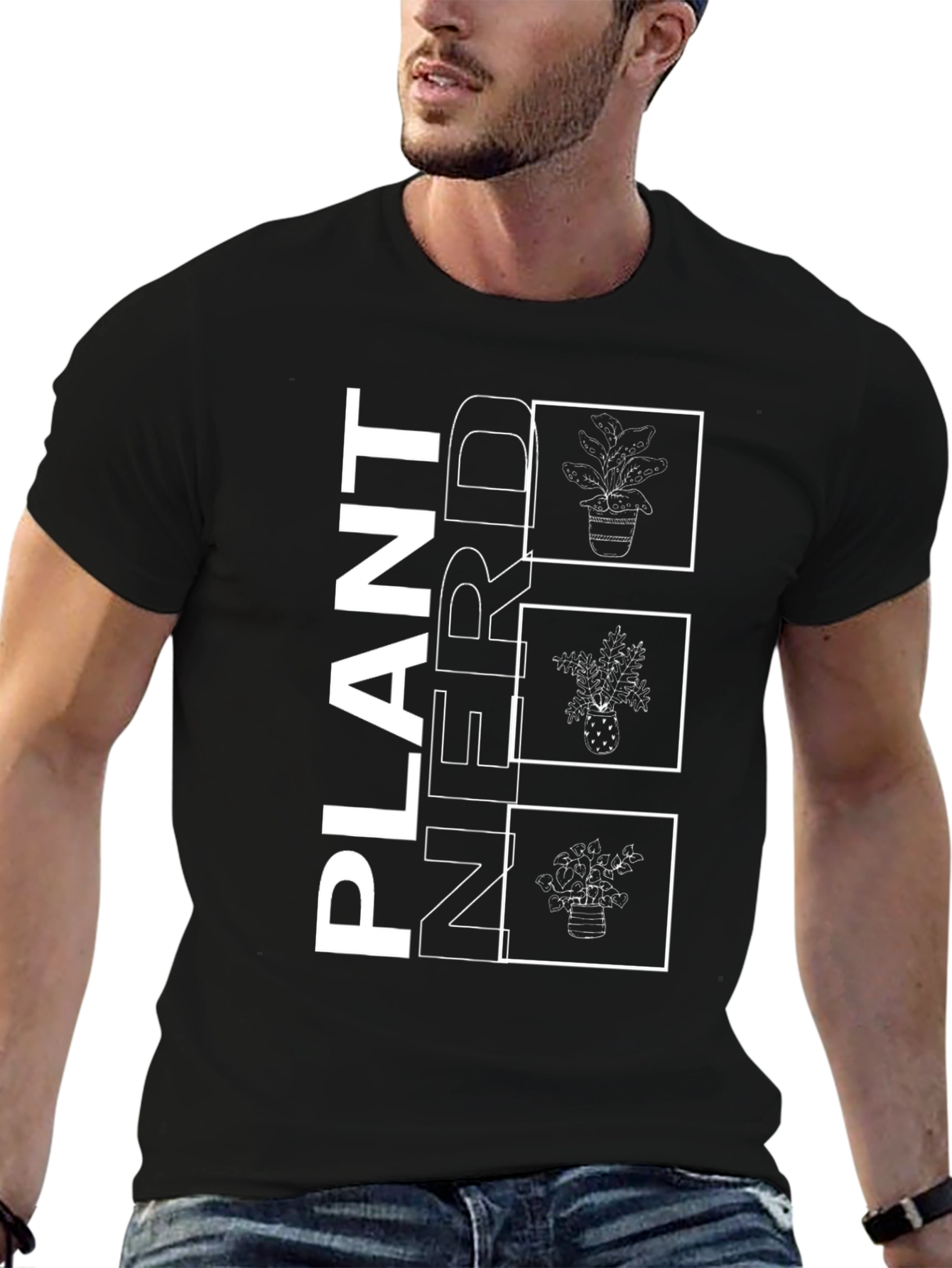 Plant Nerd Graphic T-Shirt - Stylish Botany Tee