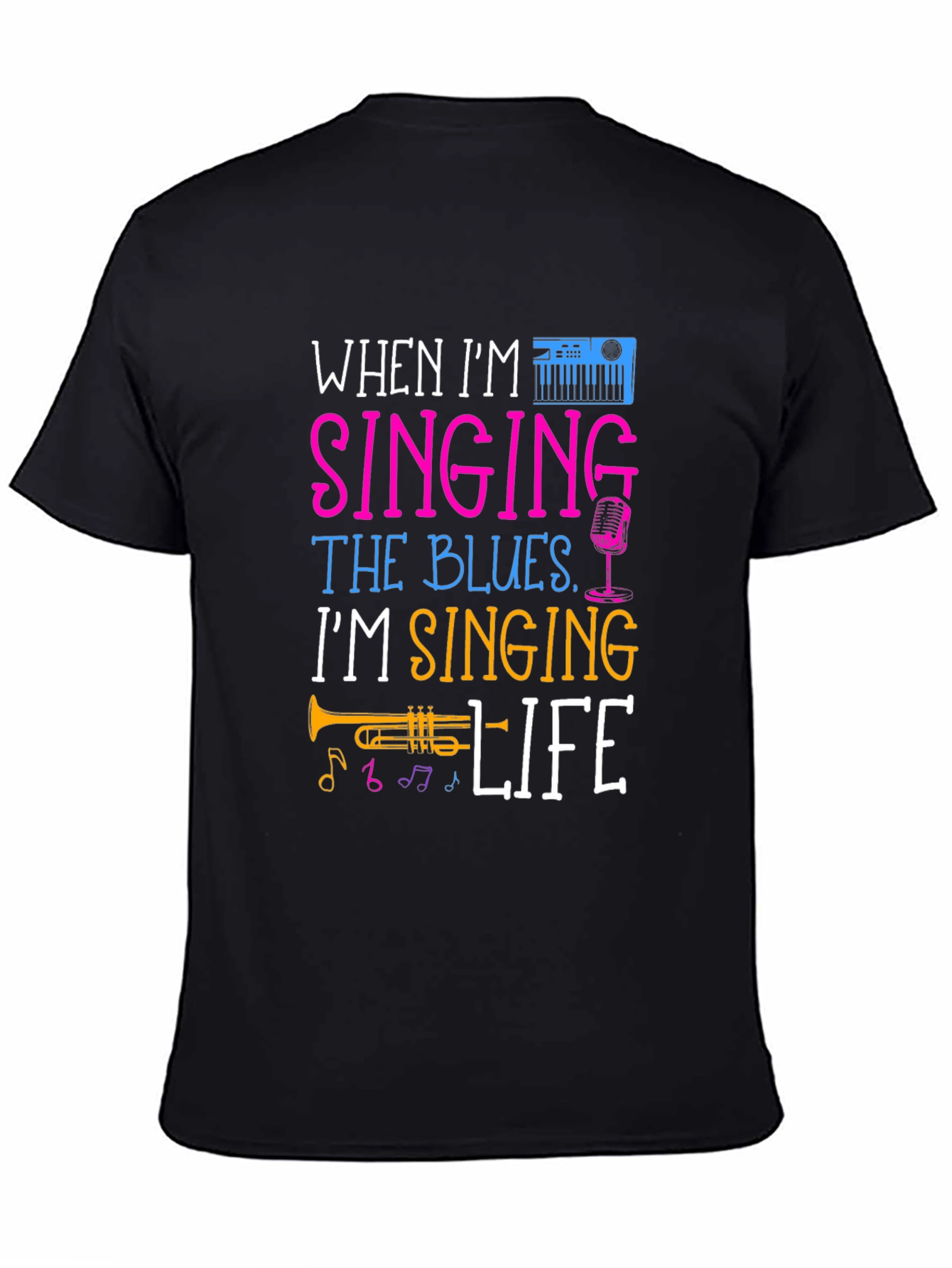 Singing the Blues Music Lover T-Shirt