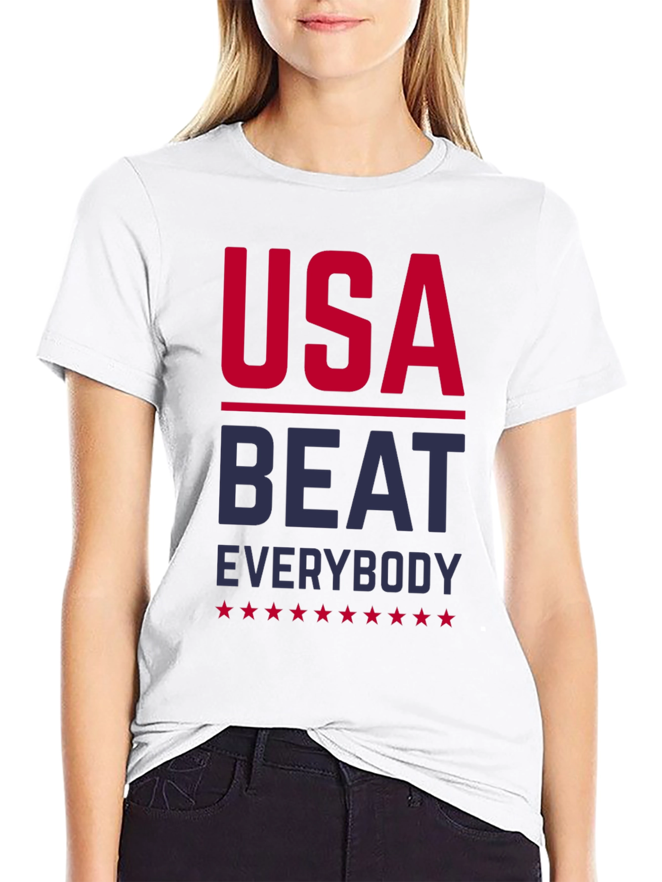 USA Beat Everybody Patriotic T-Shirt