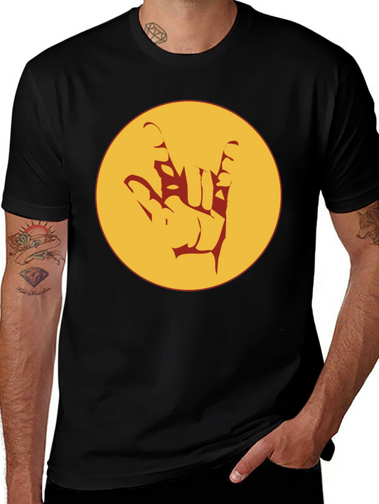 Rock On Graphic Tee - Black