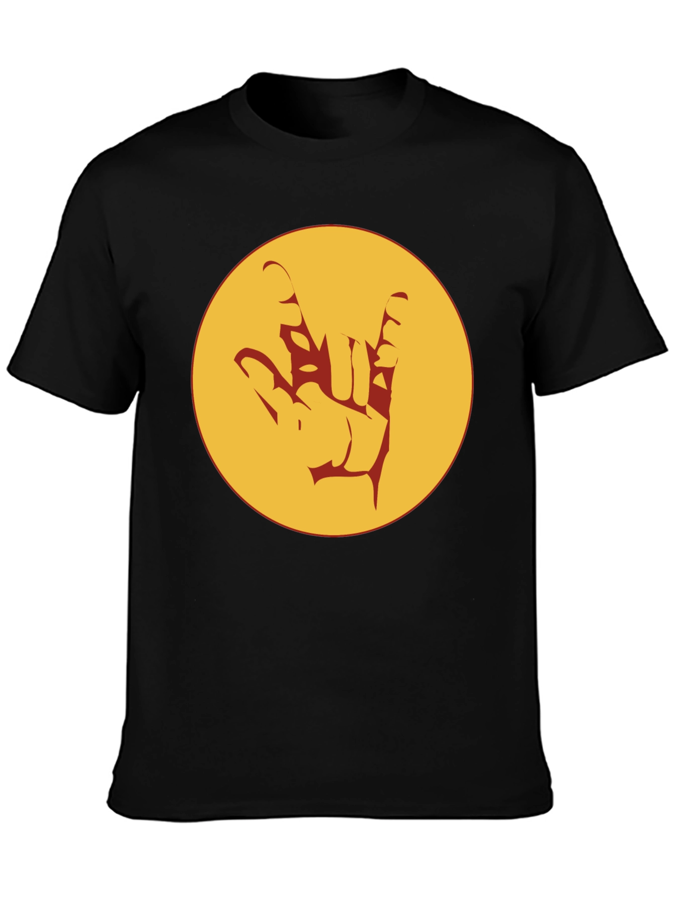 Rock On Graphic Tee - Black