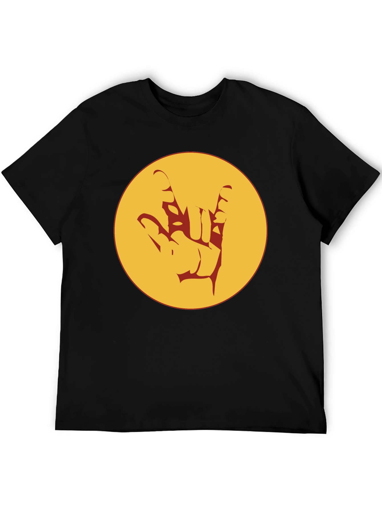 Rock On Graphic Tee - Black