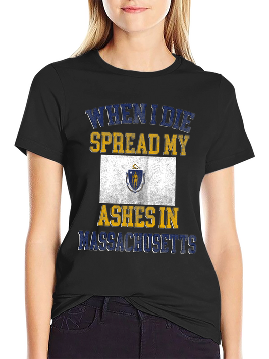 Massachusetts Ashes T-Shirt