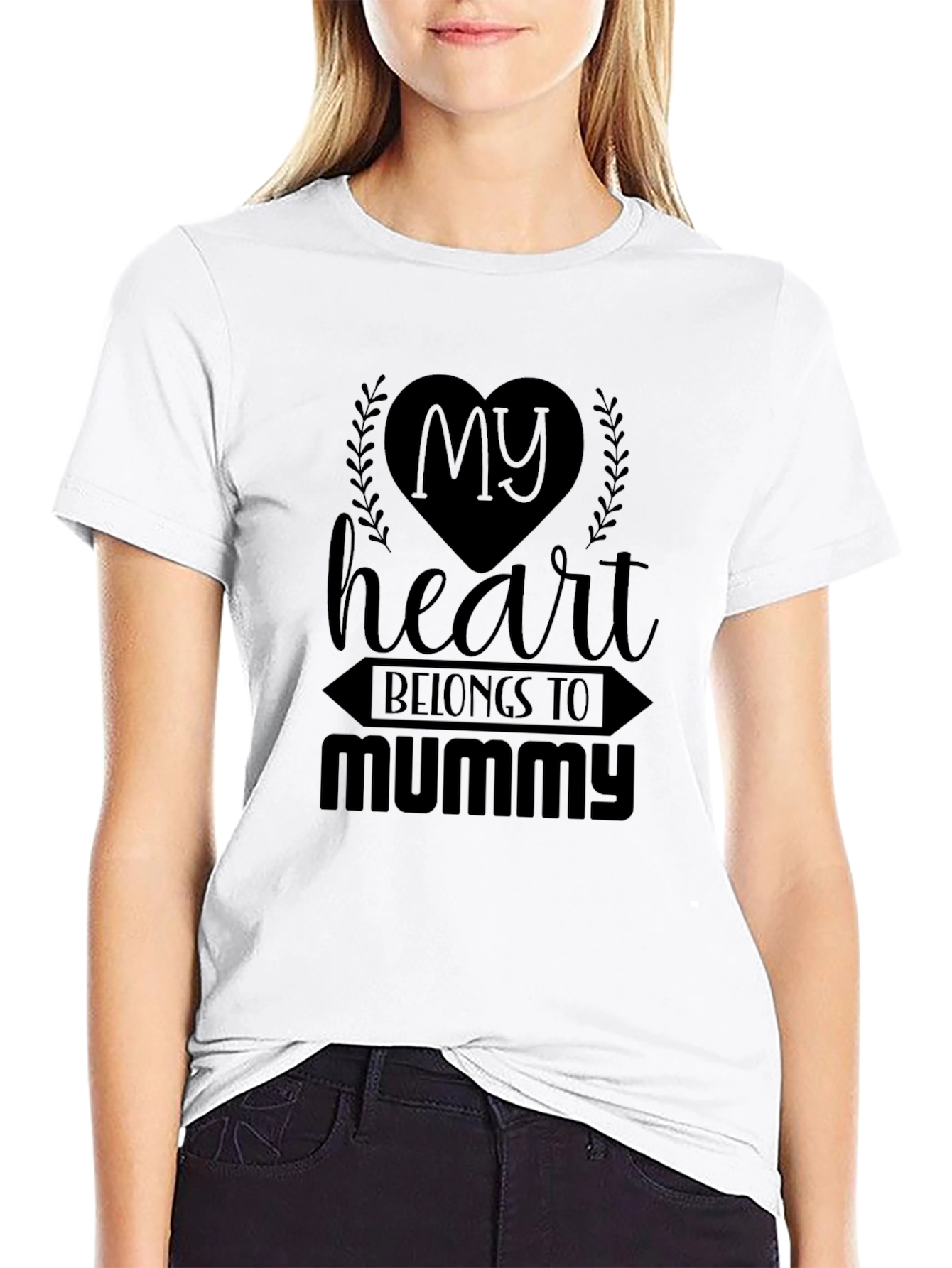 My Heart Belongs to Mummy T-Shirt