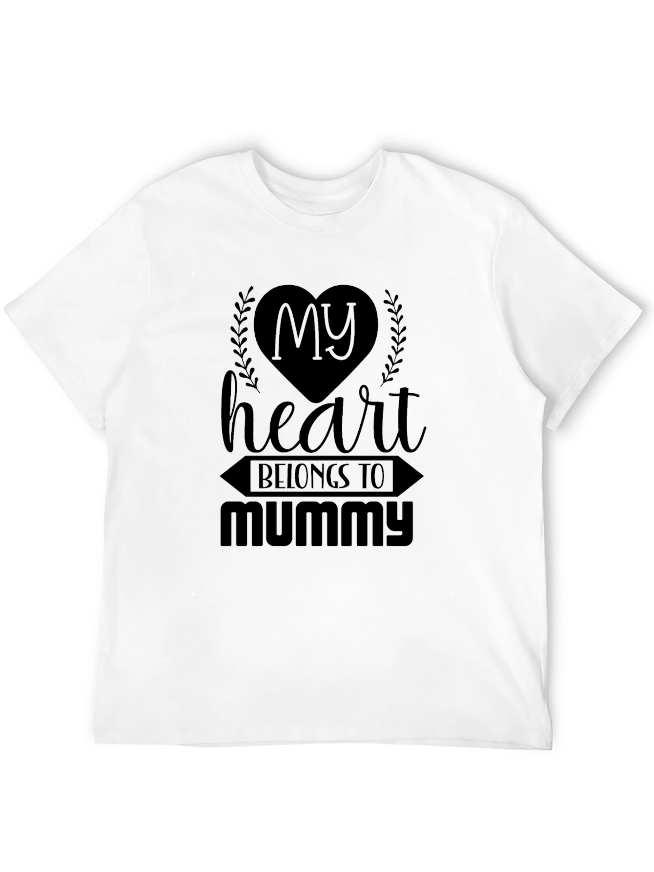 My Heart Belongs to Mummy T-Shirt