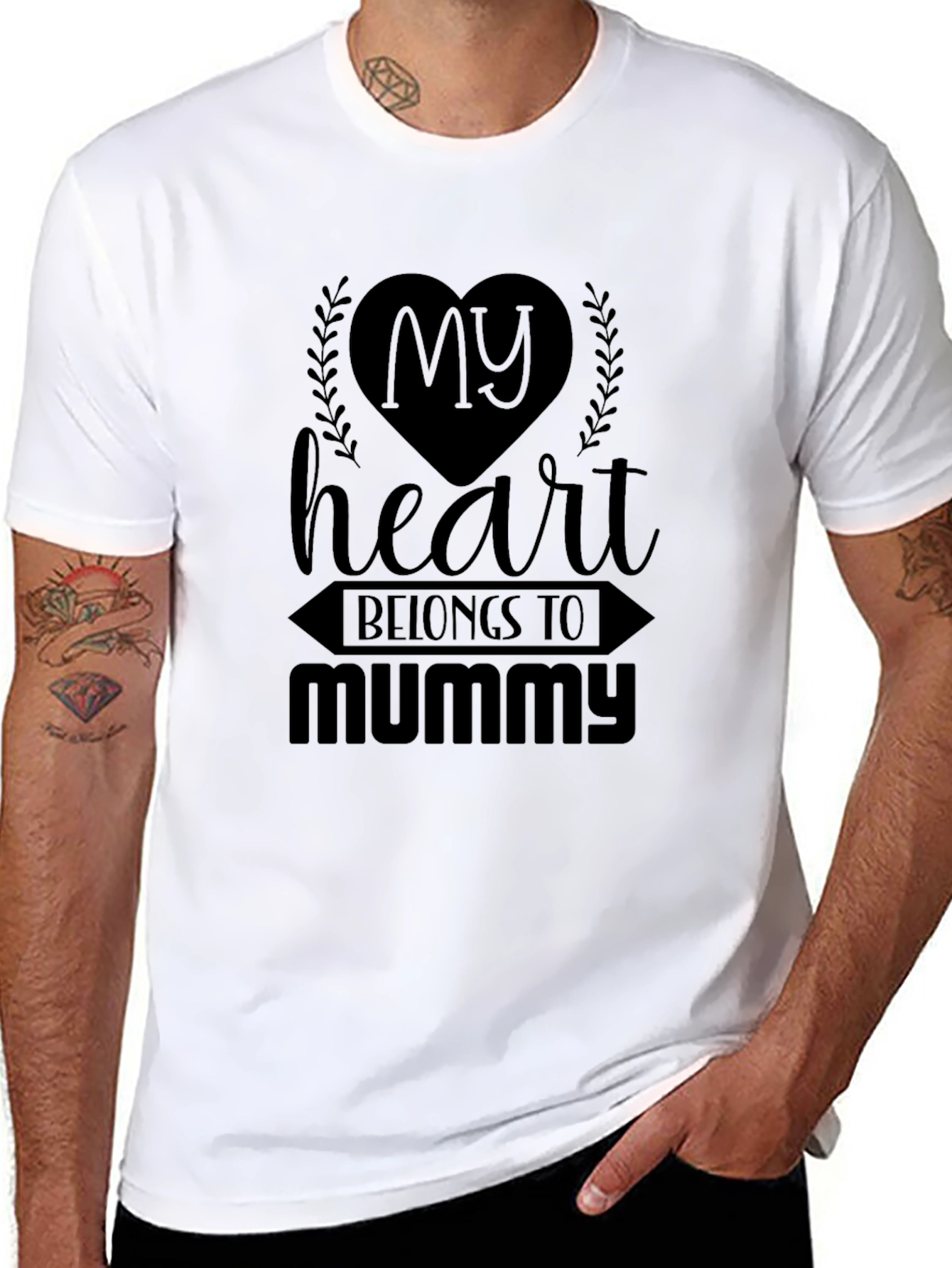 My Heart Belongs to Mummy T-Shirt