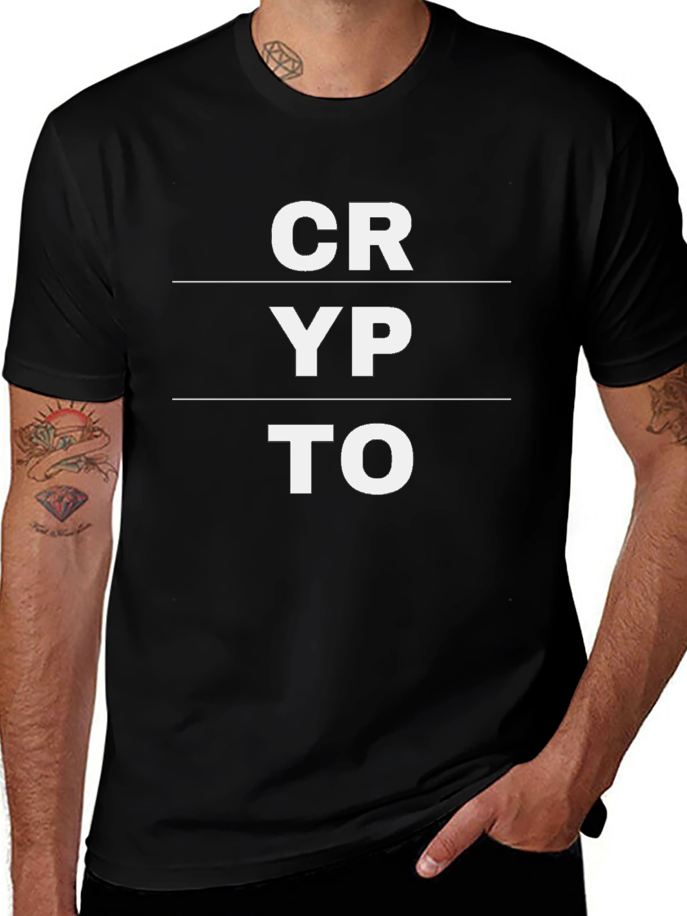 Crypto T-Shirt - Stylish Bitcoin & Blockchain Tee