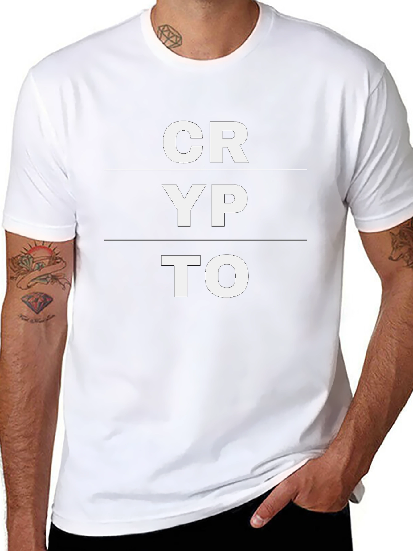 Crypto T-Shirt - Stylish Bitcoin & Blockchain Tee