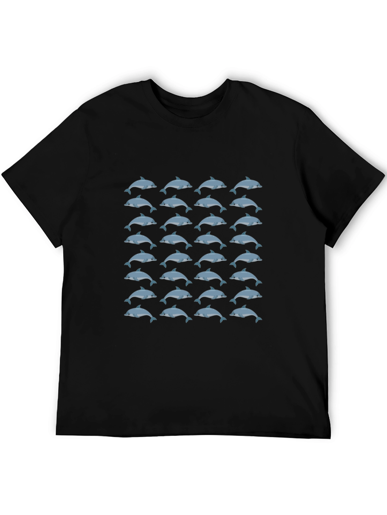 Dolphin Pattern T-Shirt