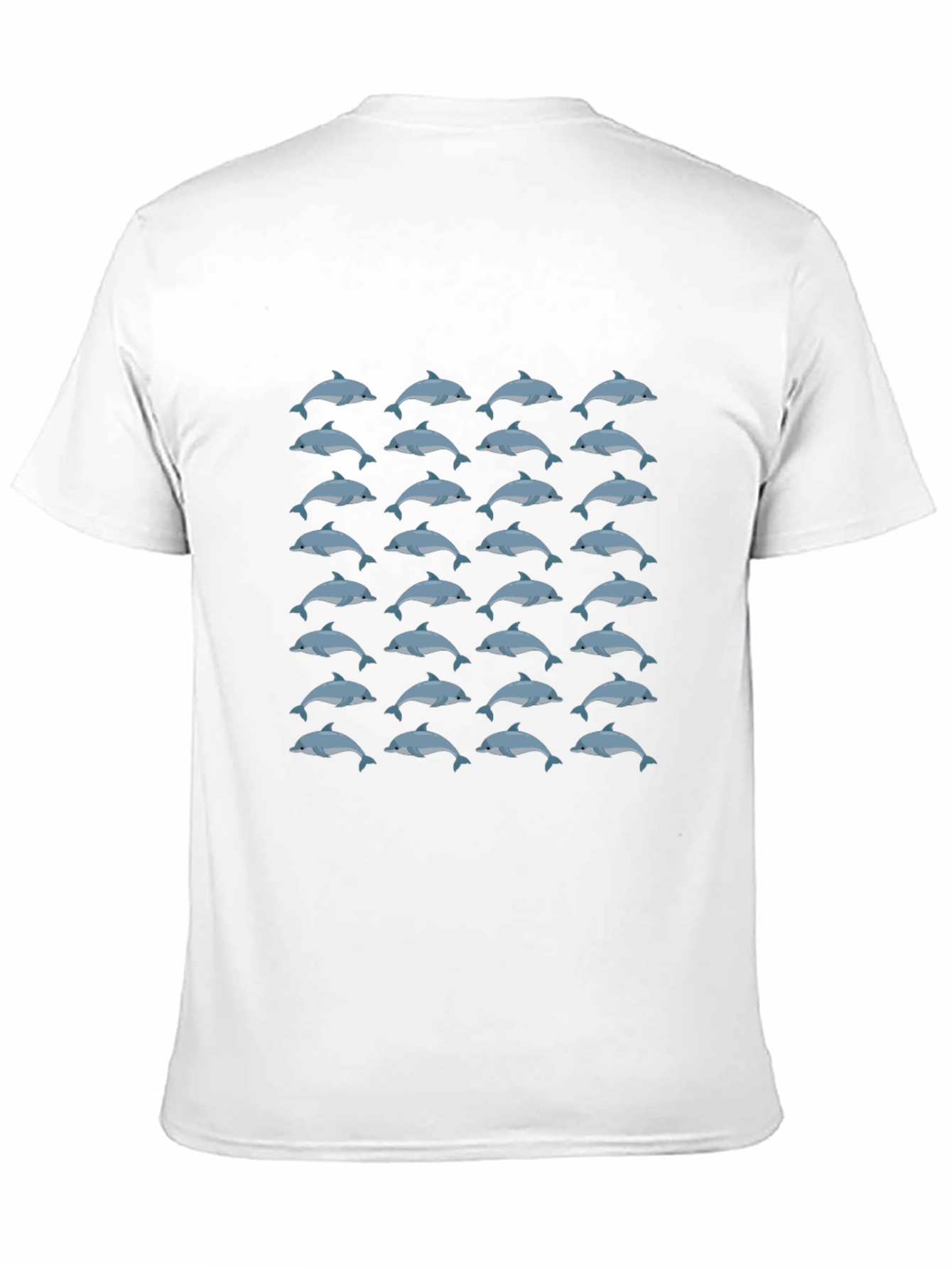 Dolphin Pattern T-Shirt