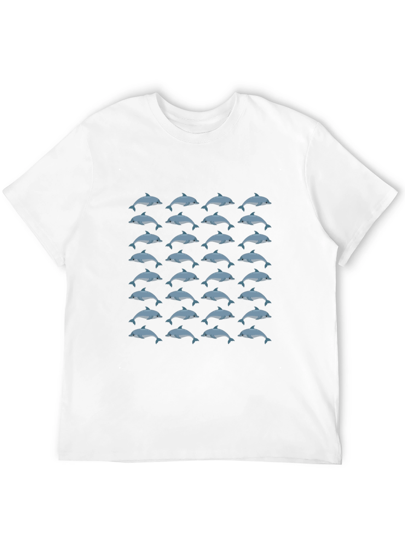 Dolphin Pattern T-Shirt