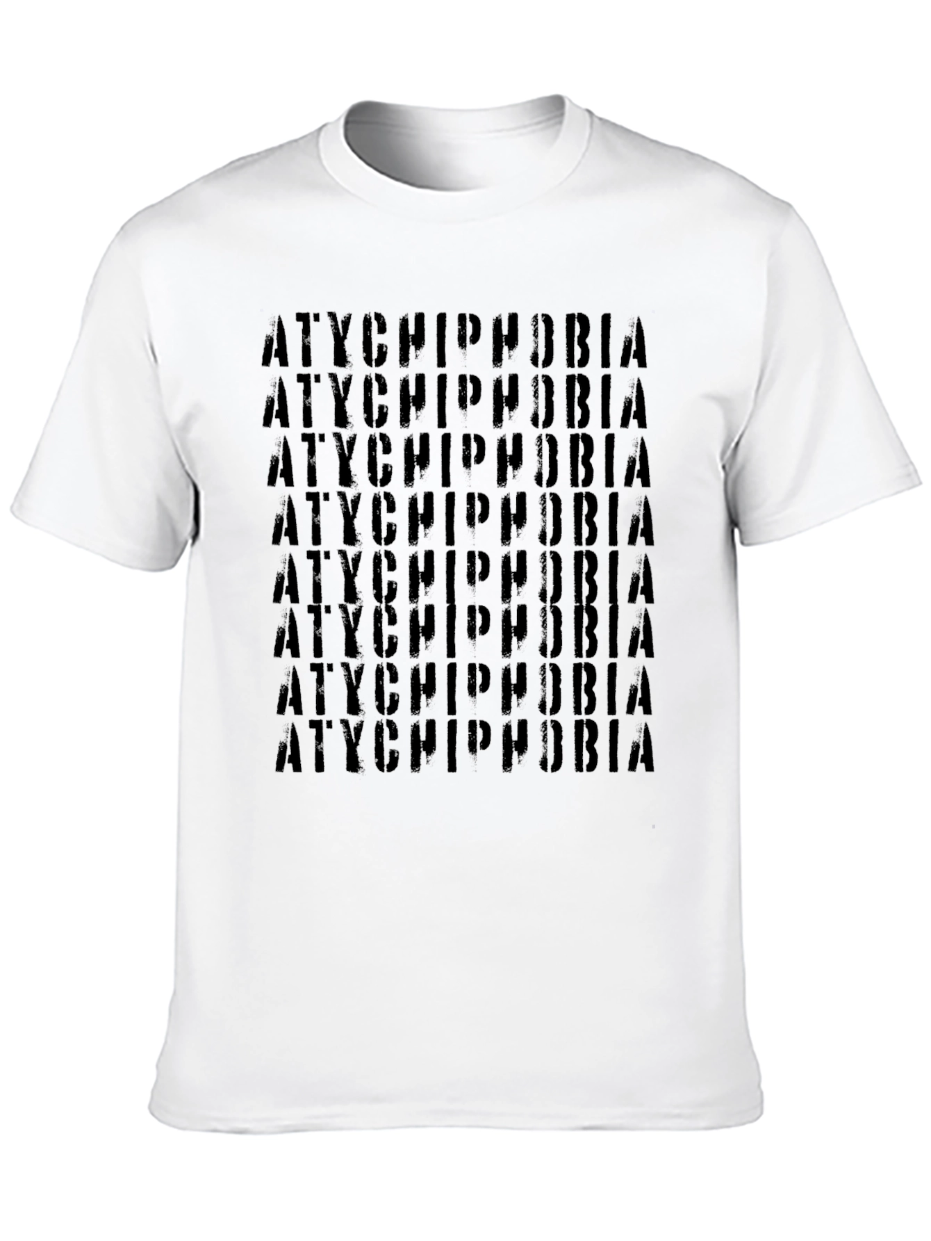 Atychiphobia Print T-Shirt