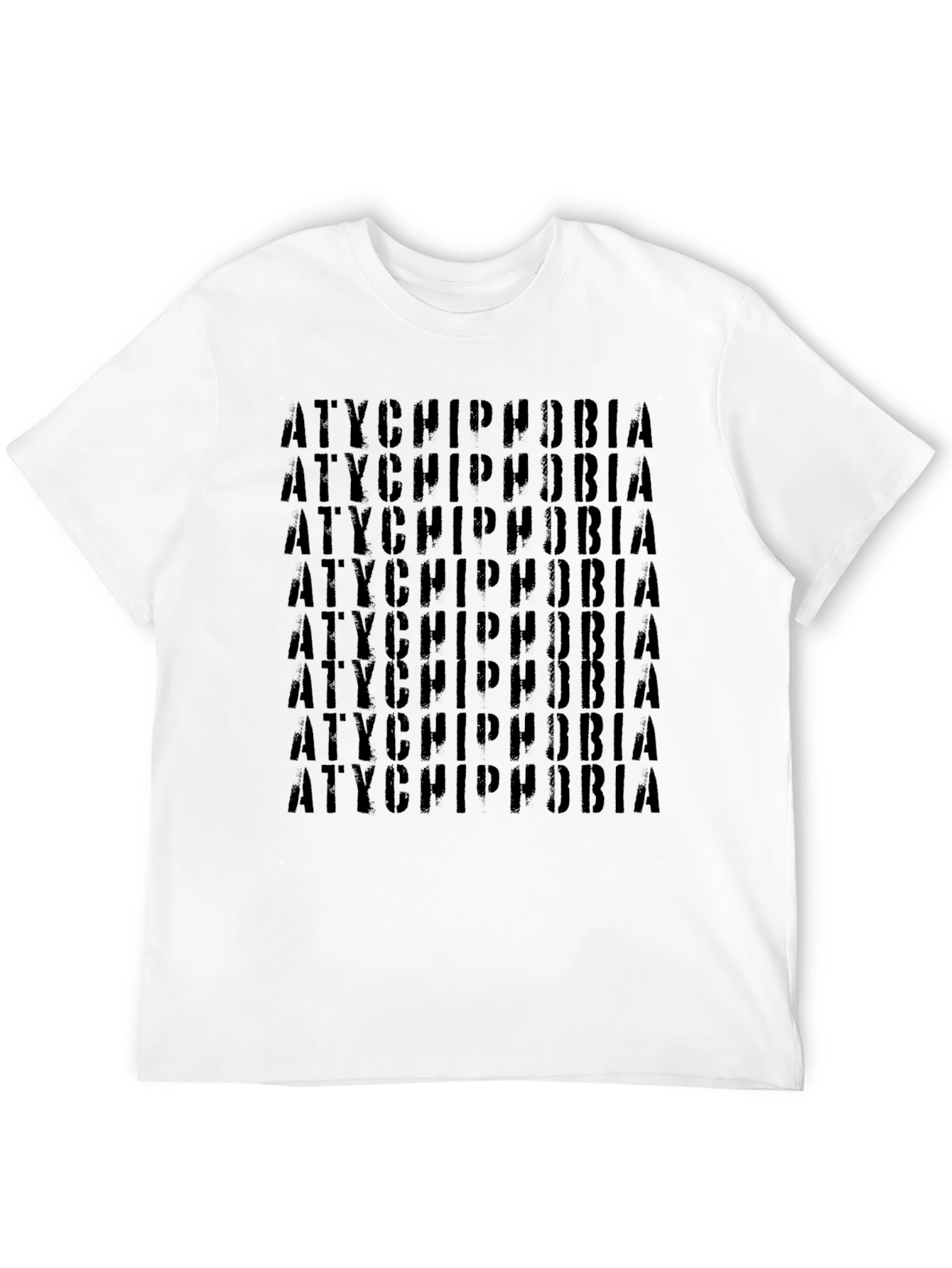 Atychiphobia Print T-Shirt