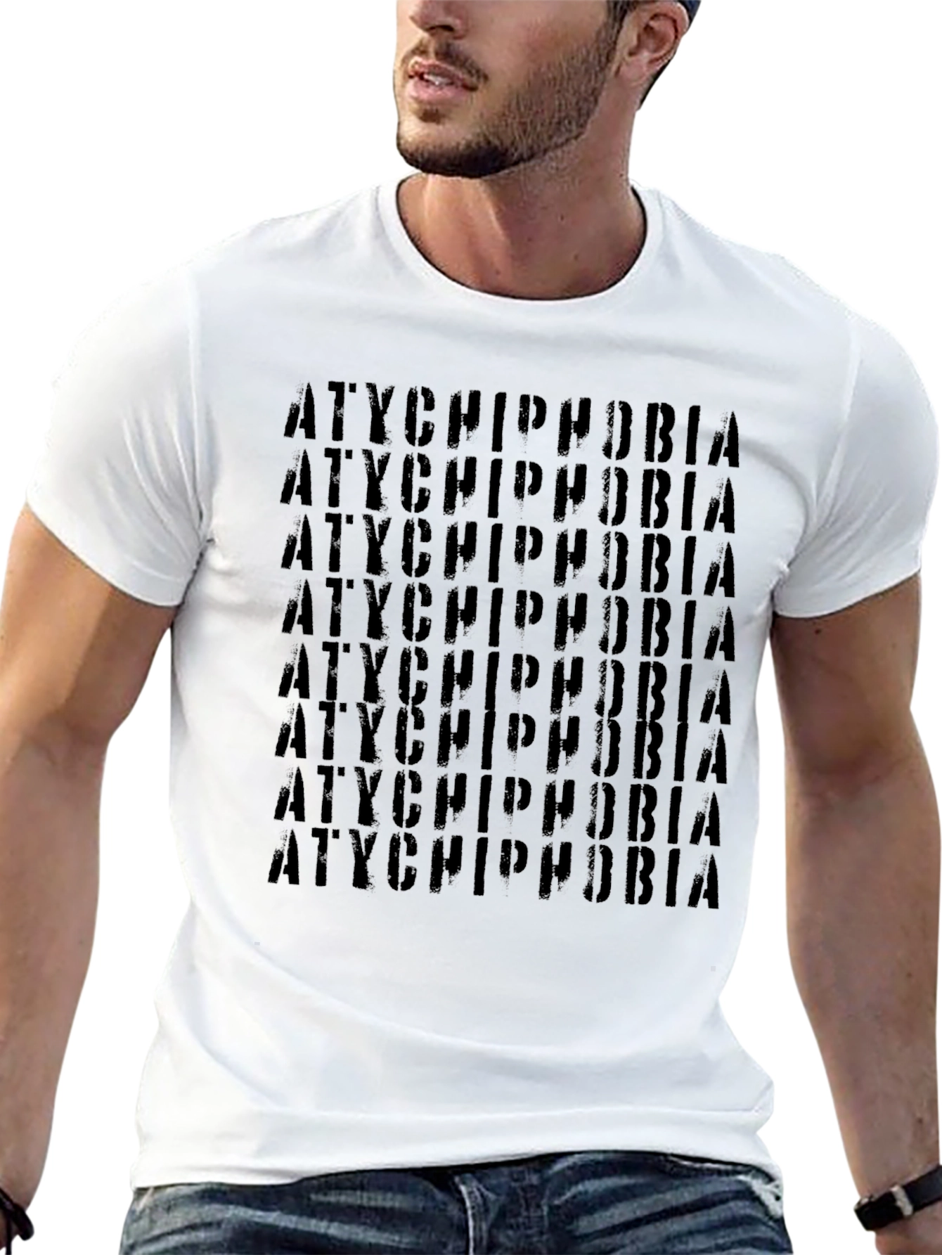 Atychiphobia Print T-Shirt