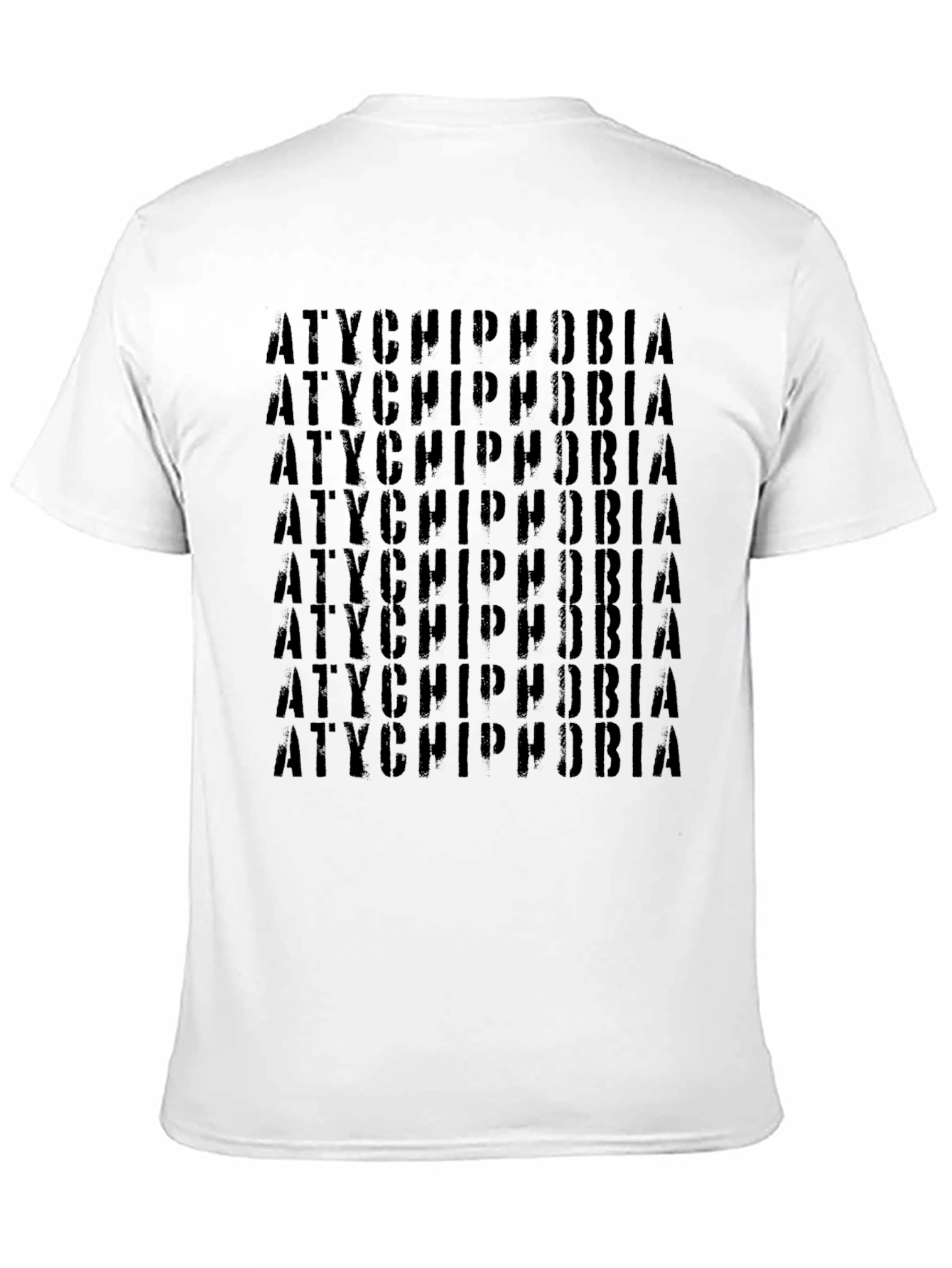 Atychiphobia Print T-Shirt
