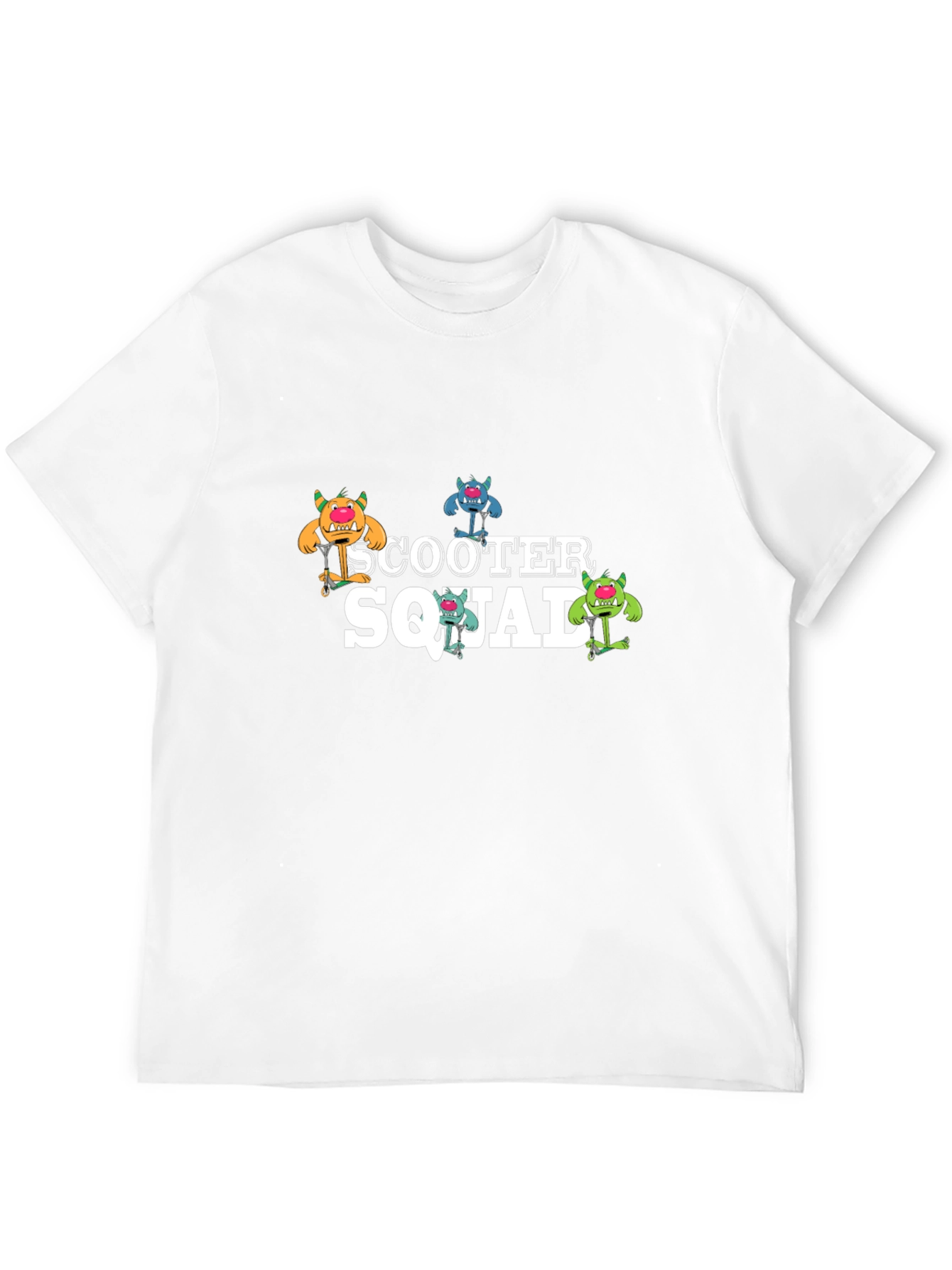 Scooter Squad Black Graphic Tee