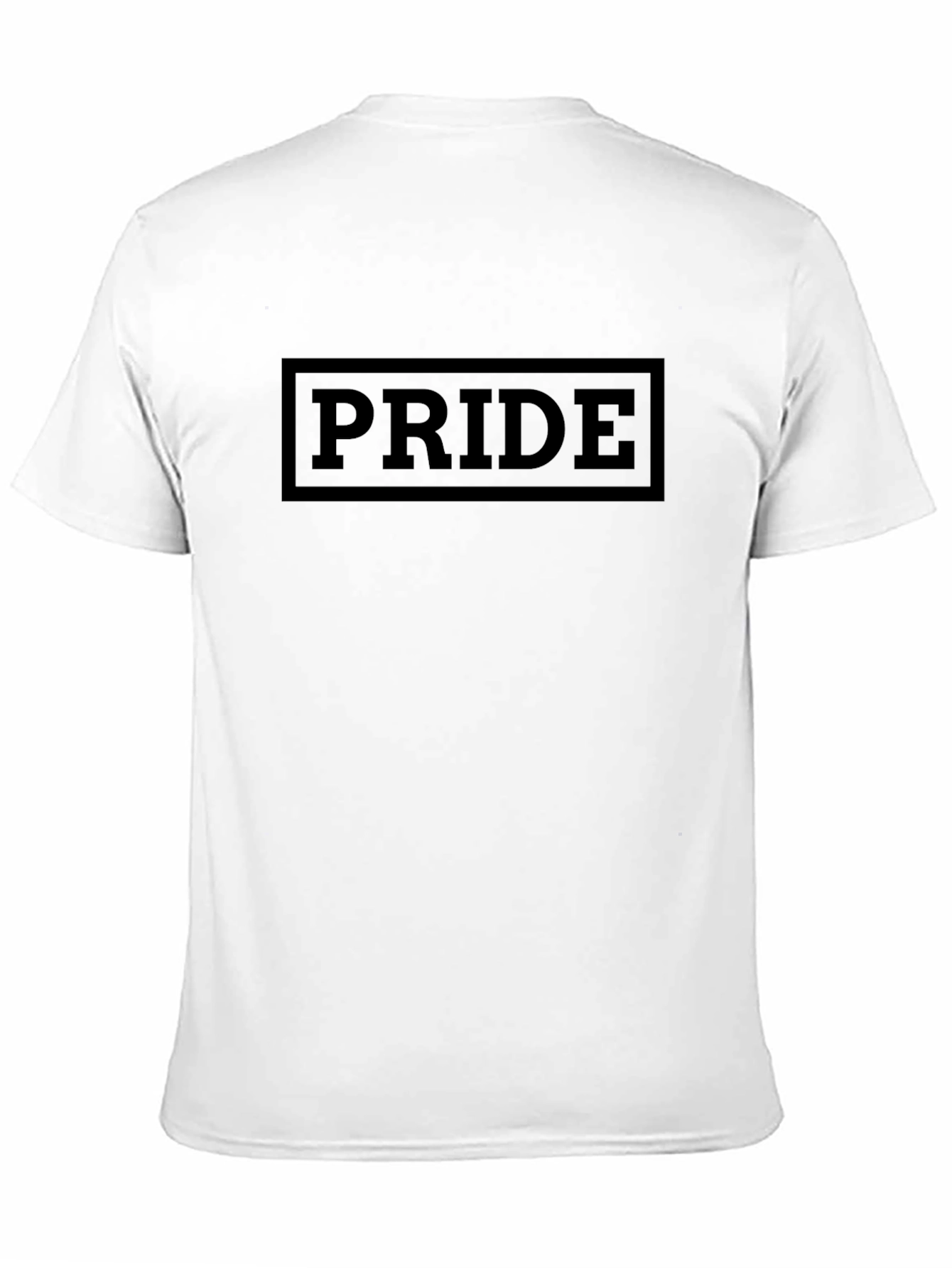 Pride Graphic Tee - Black Cotton Casual Shirt