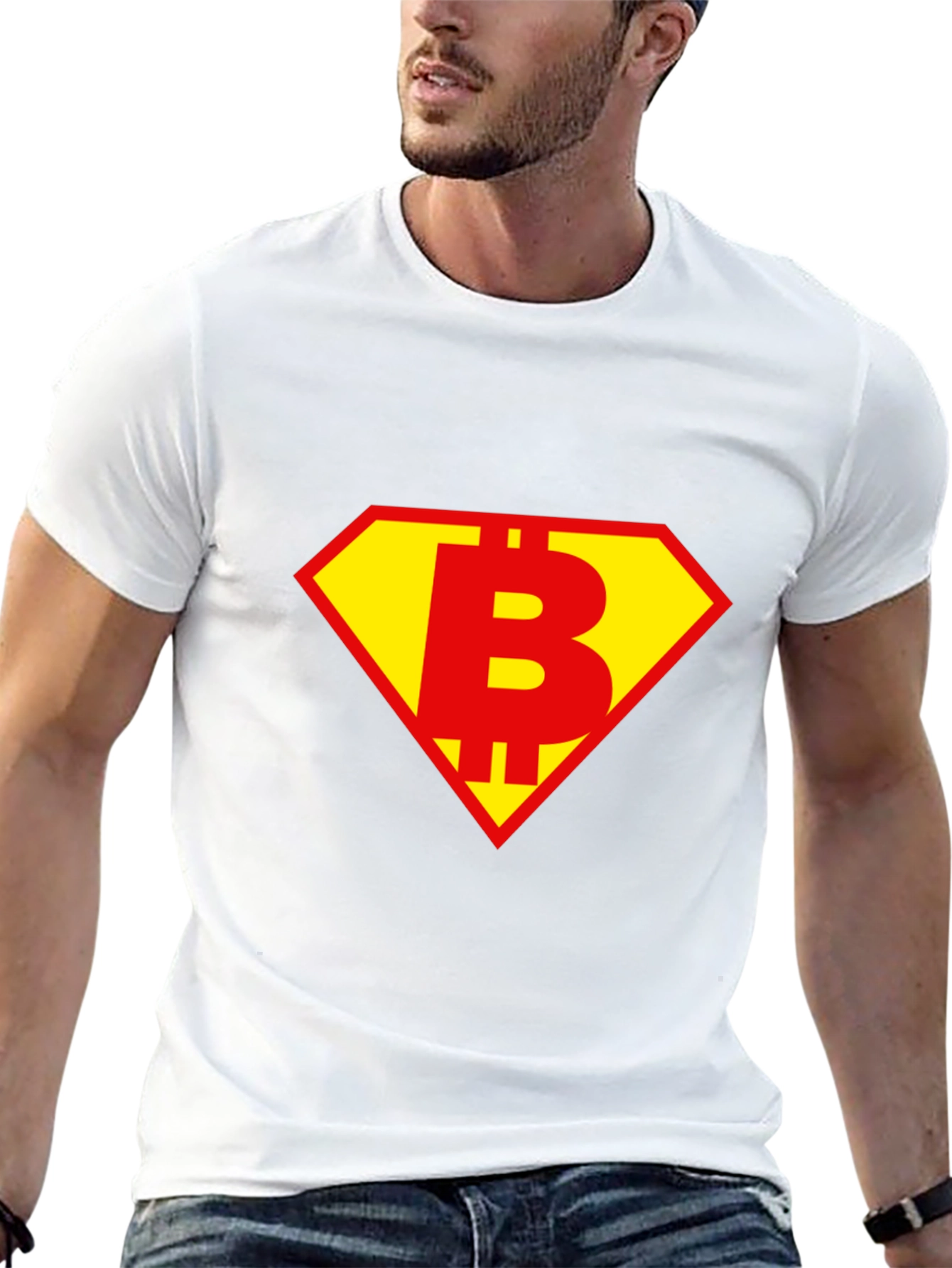 Bitcoin Superhero Black T-Shirt