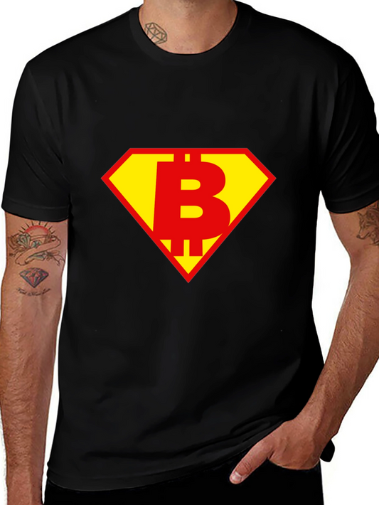 Bitcoin Superhero Black T-Shirt