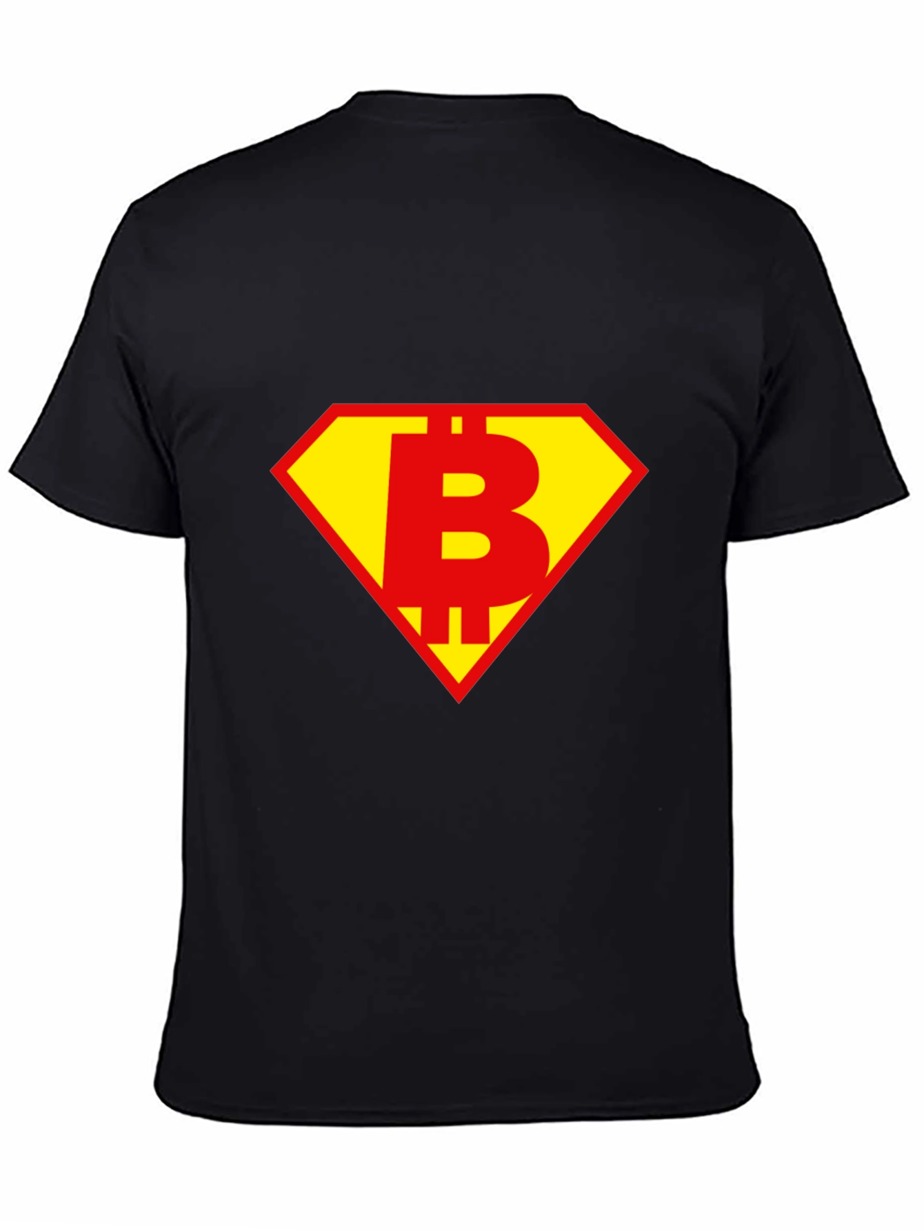 Bitcoin Superhero Black T-Shirt