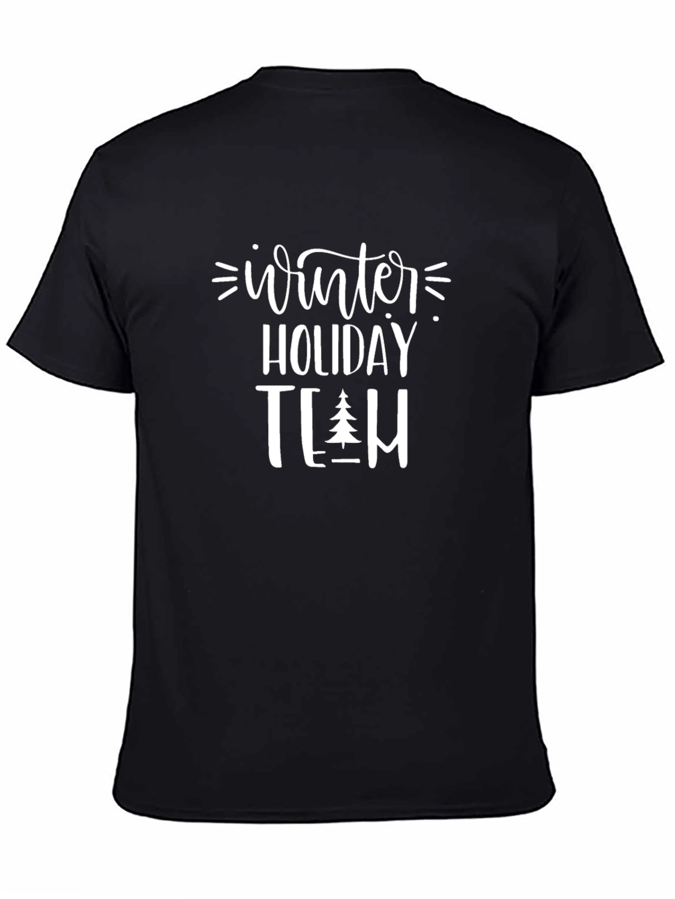 Winter Holiday Team T-Shirt - Festive Season Apparel