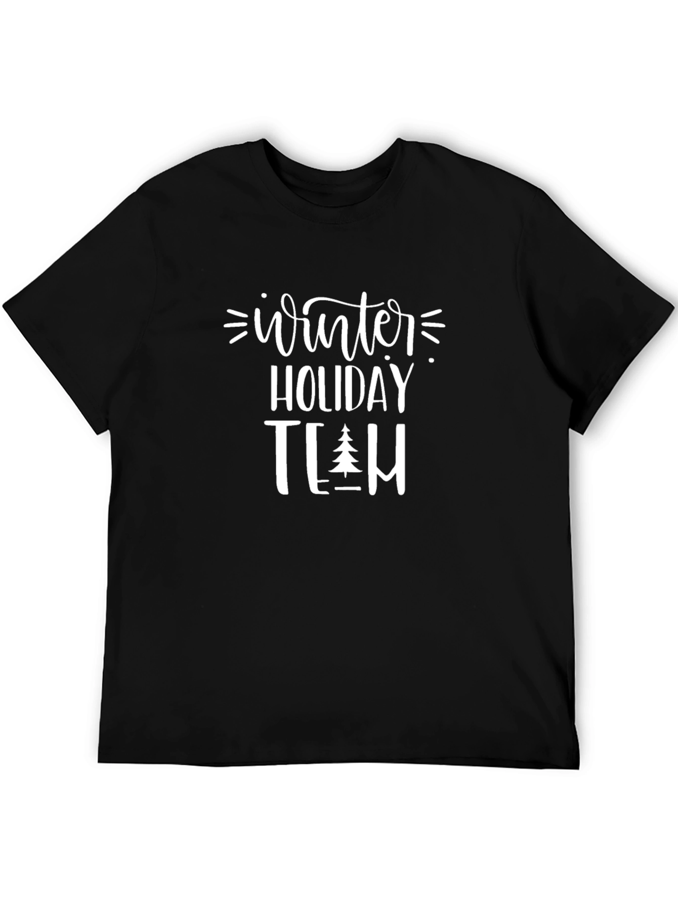Winter Holiday Team T-Shirt - Festive Season Apparel