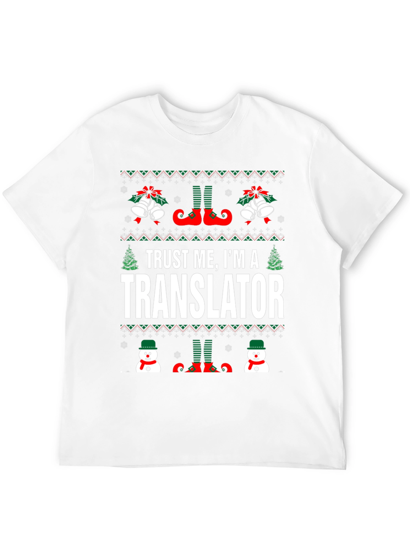 Trust Me Im a Translator Christmas T-Shirt