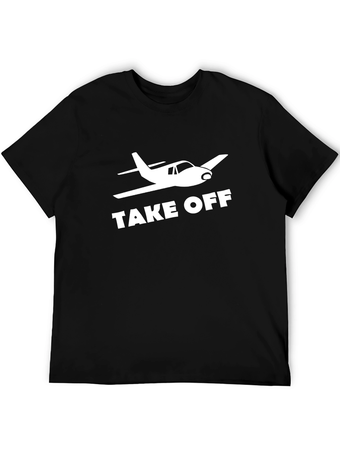 Take Off Airplane Graphic T-Shirt - Pilot Gift