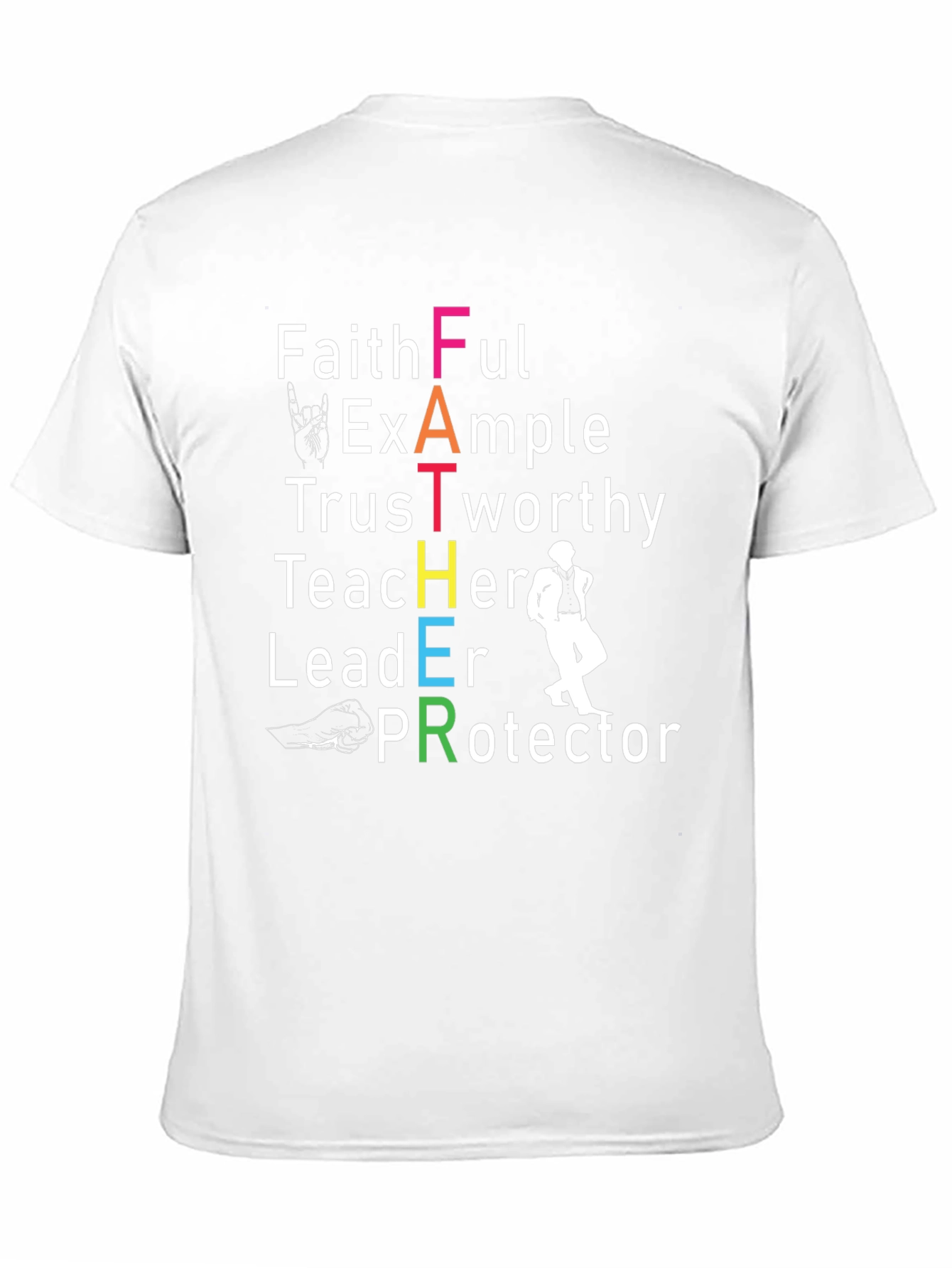 Faithful Father Graphic T-Shirt - Fathers Day Gift