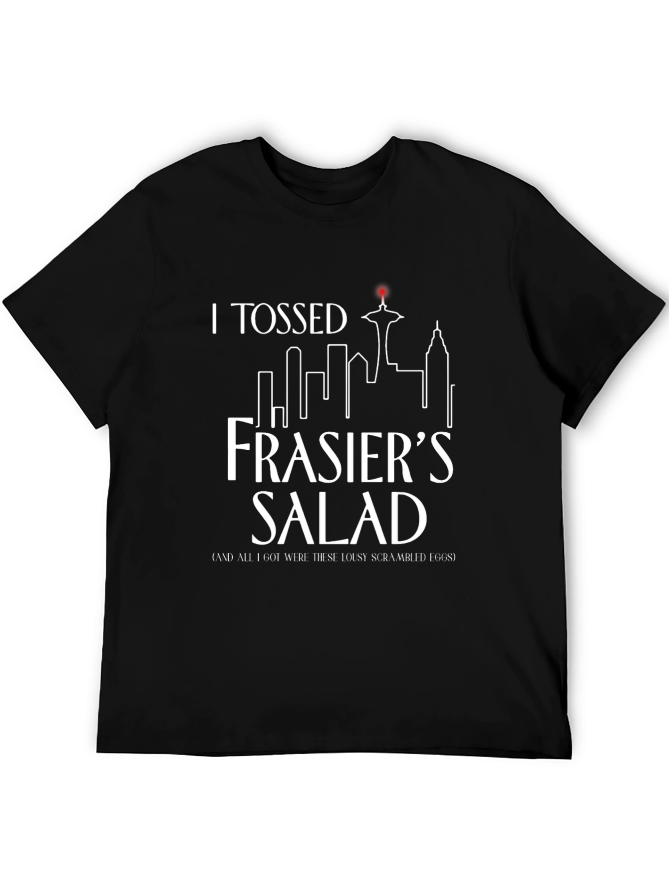 Frasiers Salad T-Shirt - Seattle Skyline Tee