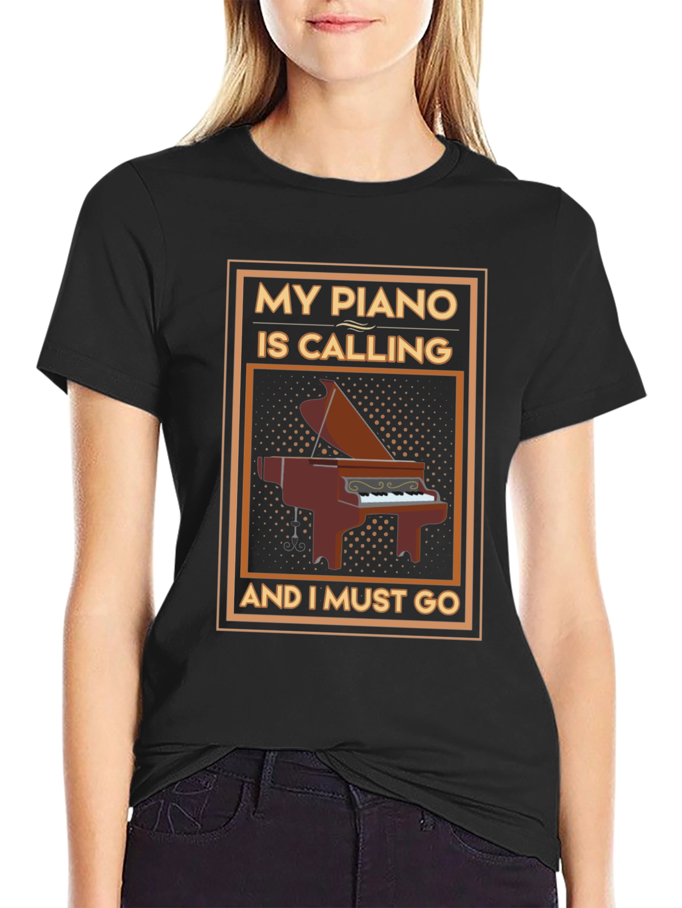 My Piano is Calling T-Shirt