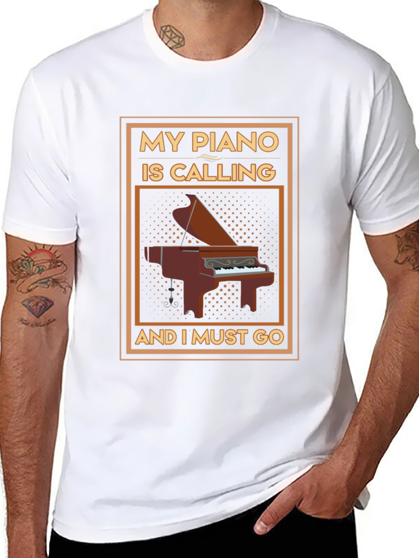 My Piano is Calling T-Shirt